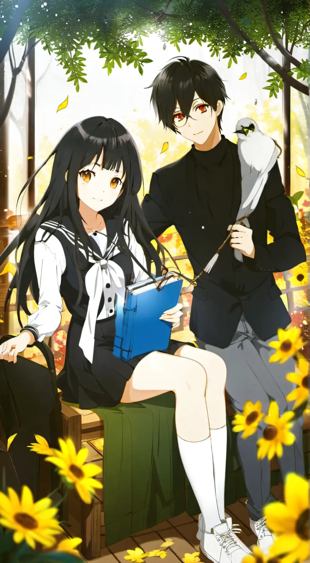 ai character: SCHOOL 🏫 background