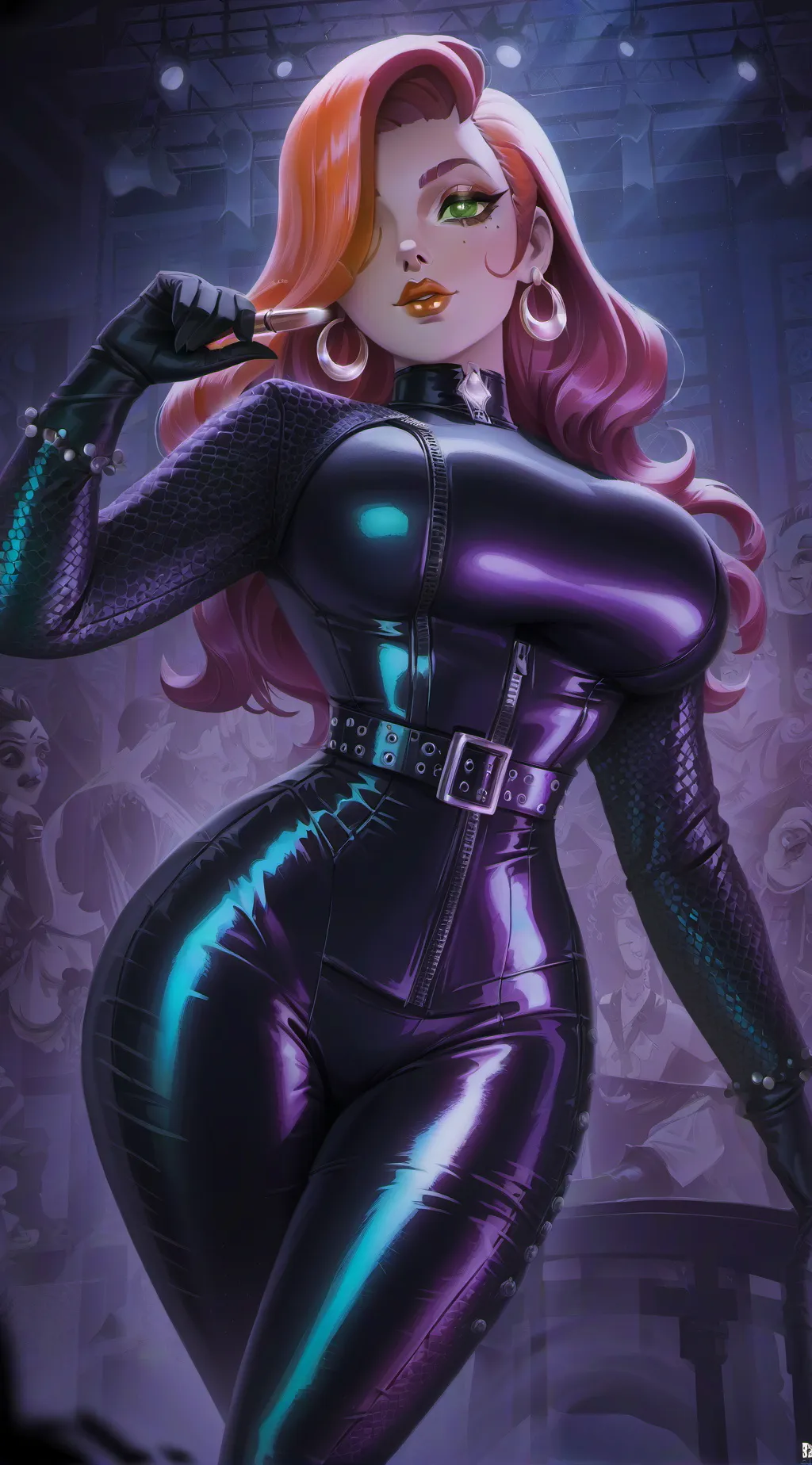 ai character: Luna background