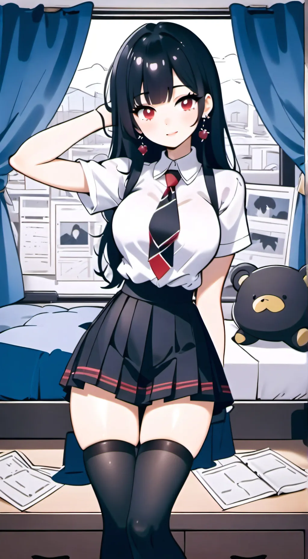 ai character: Emily  background