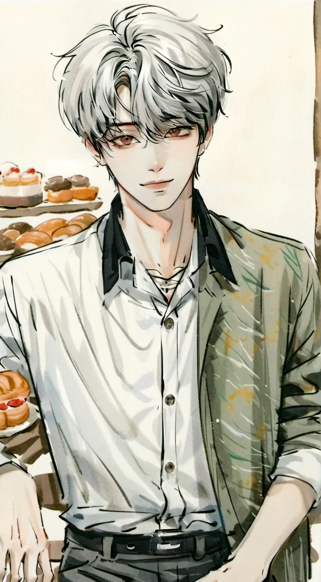 ai character: Lucas background