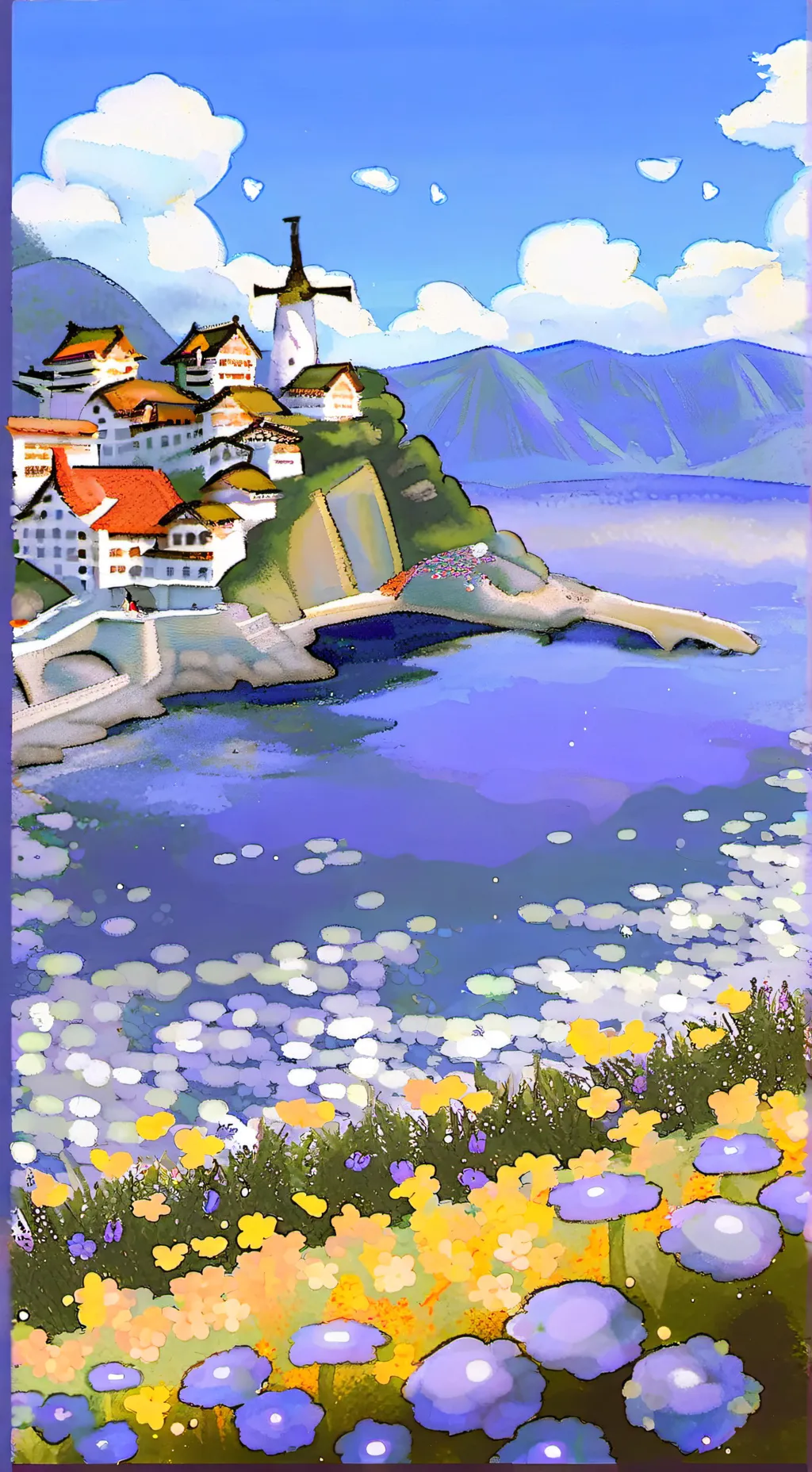 ai character: Grow a garden background