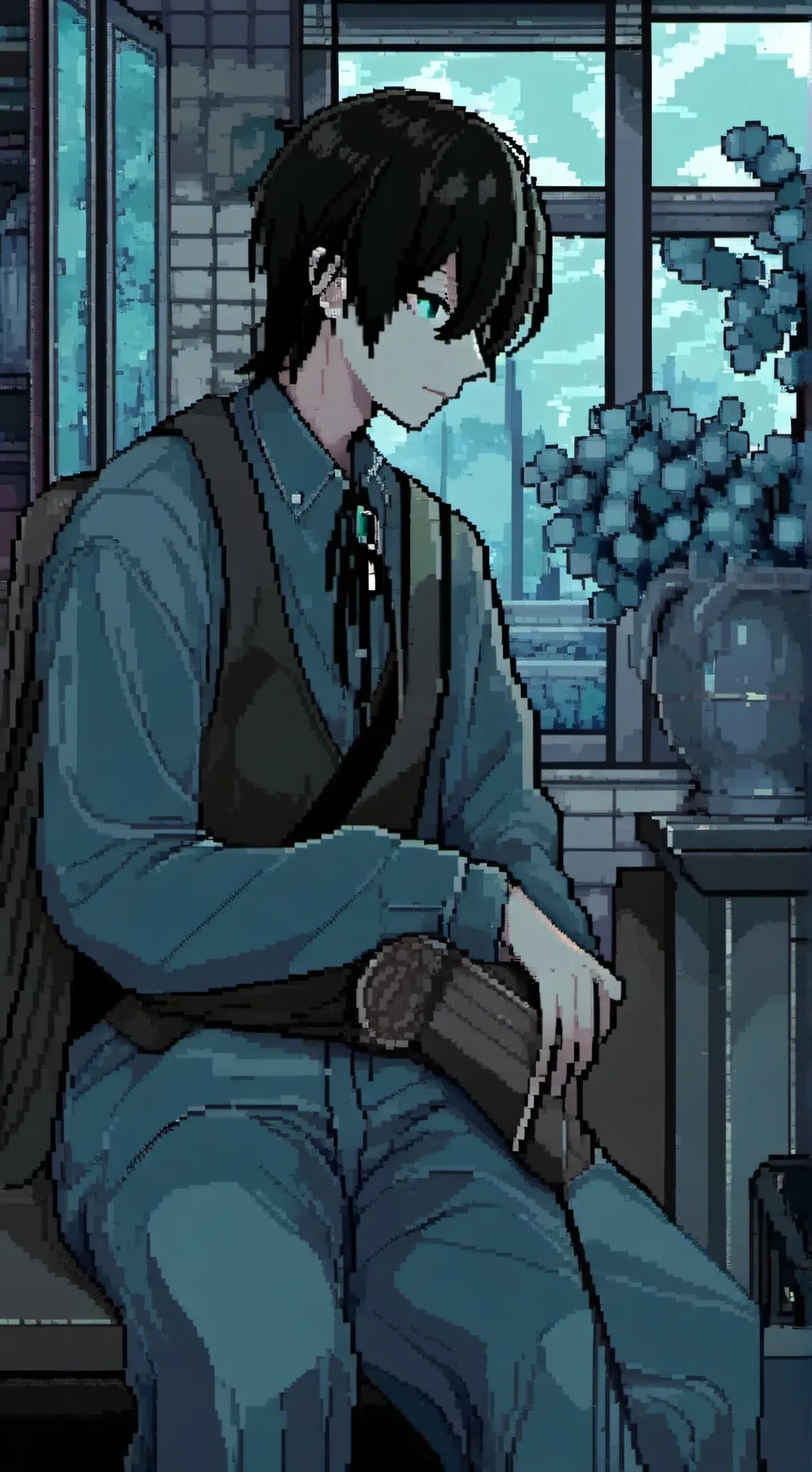 ai character: lucas background