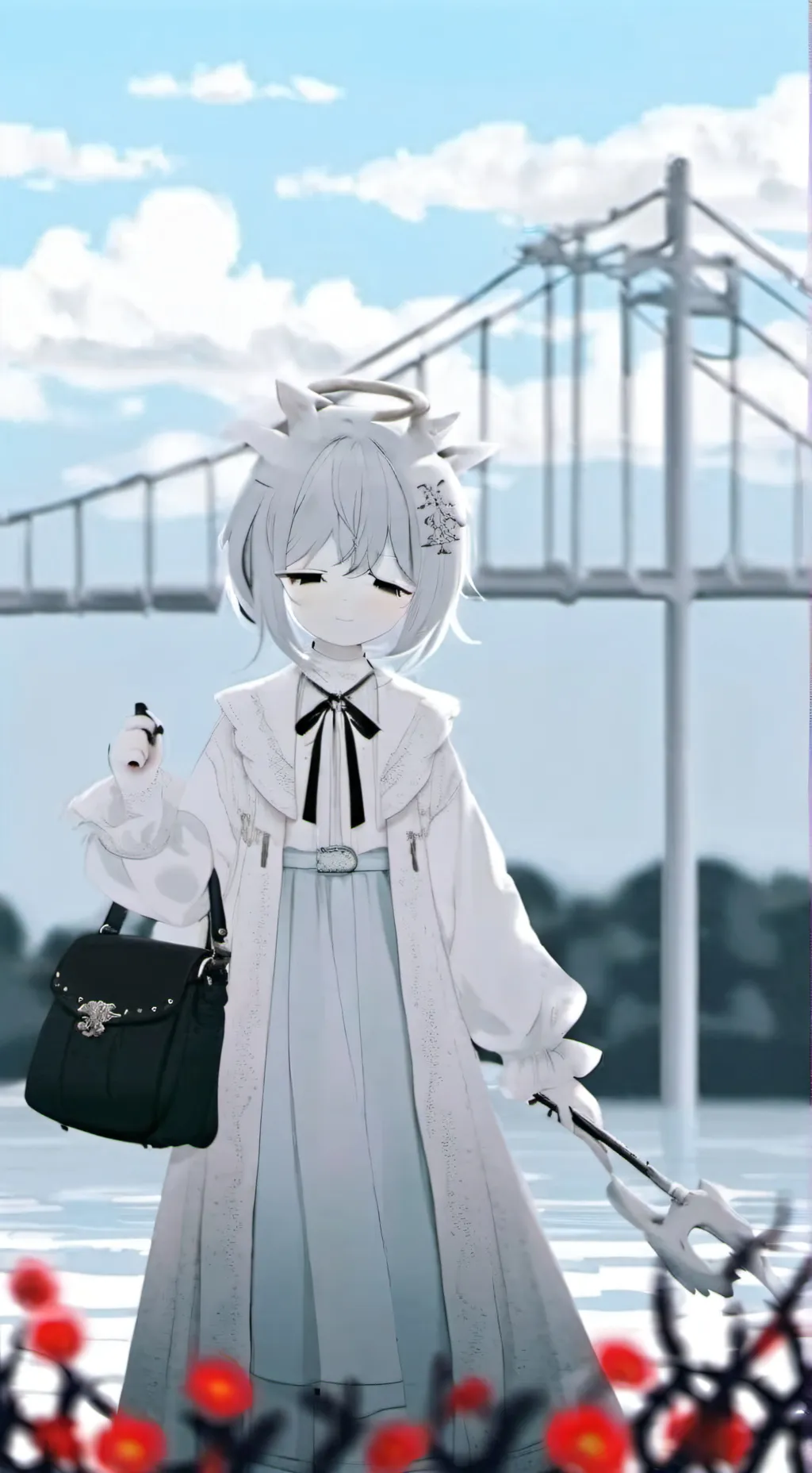 ai character: Roblox story👻 background