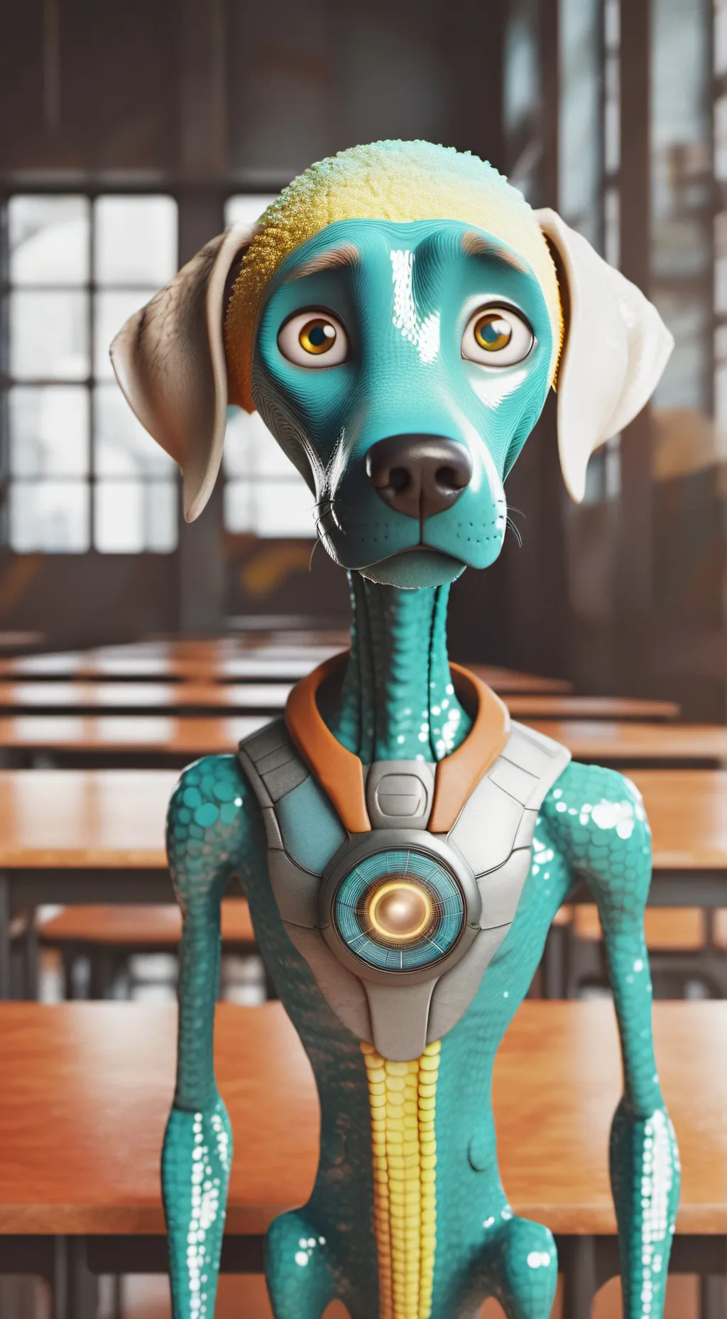 ai character: Flikta background