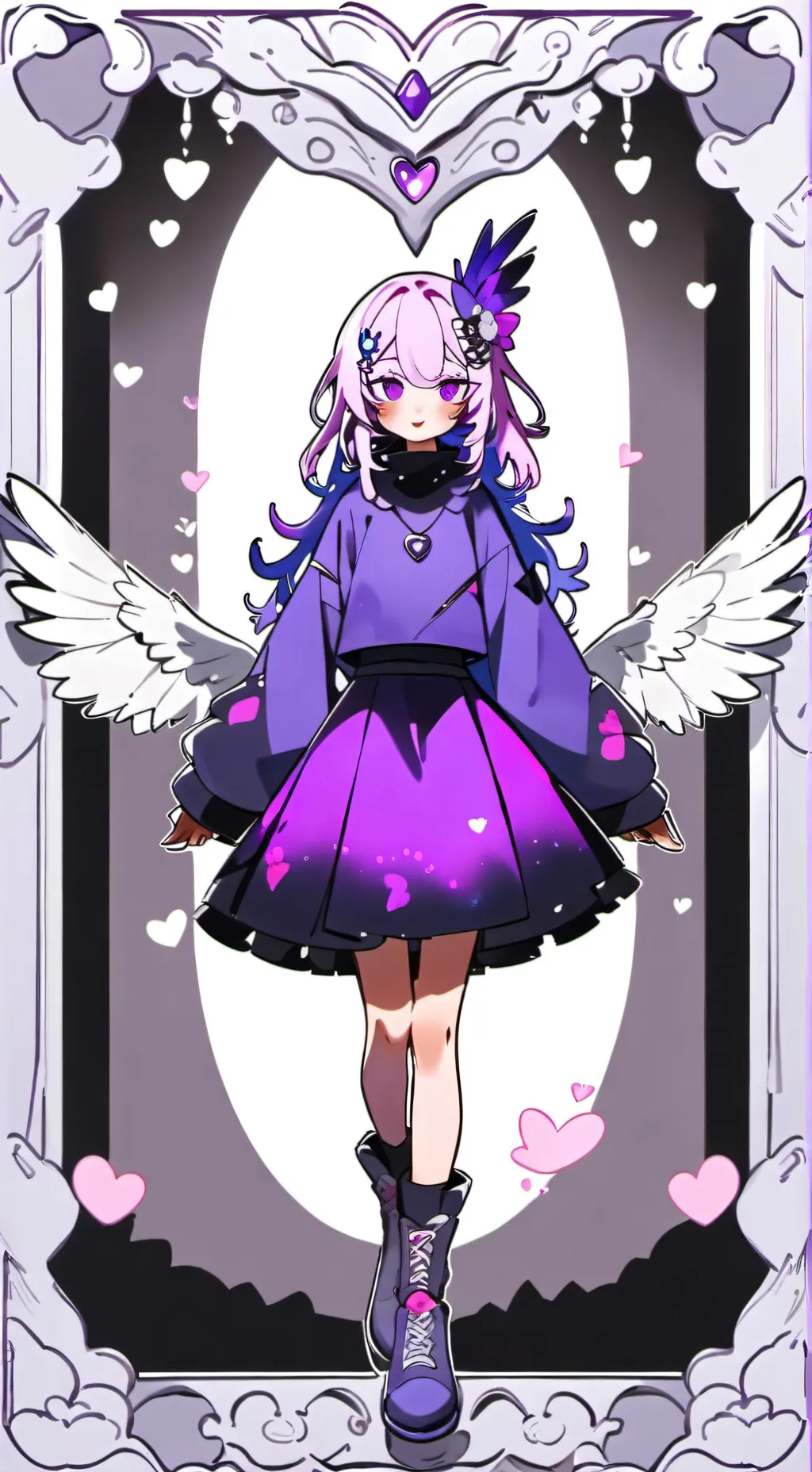 ai character: Flutter background