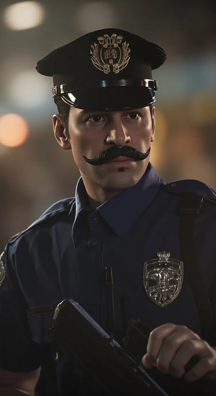 ai character: Cop background