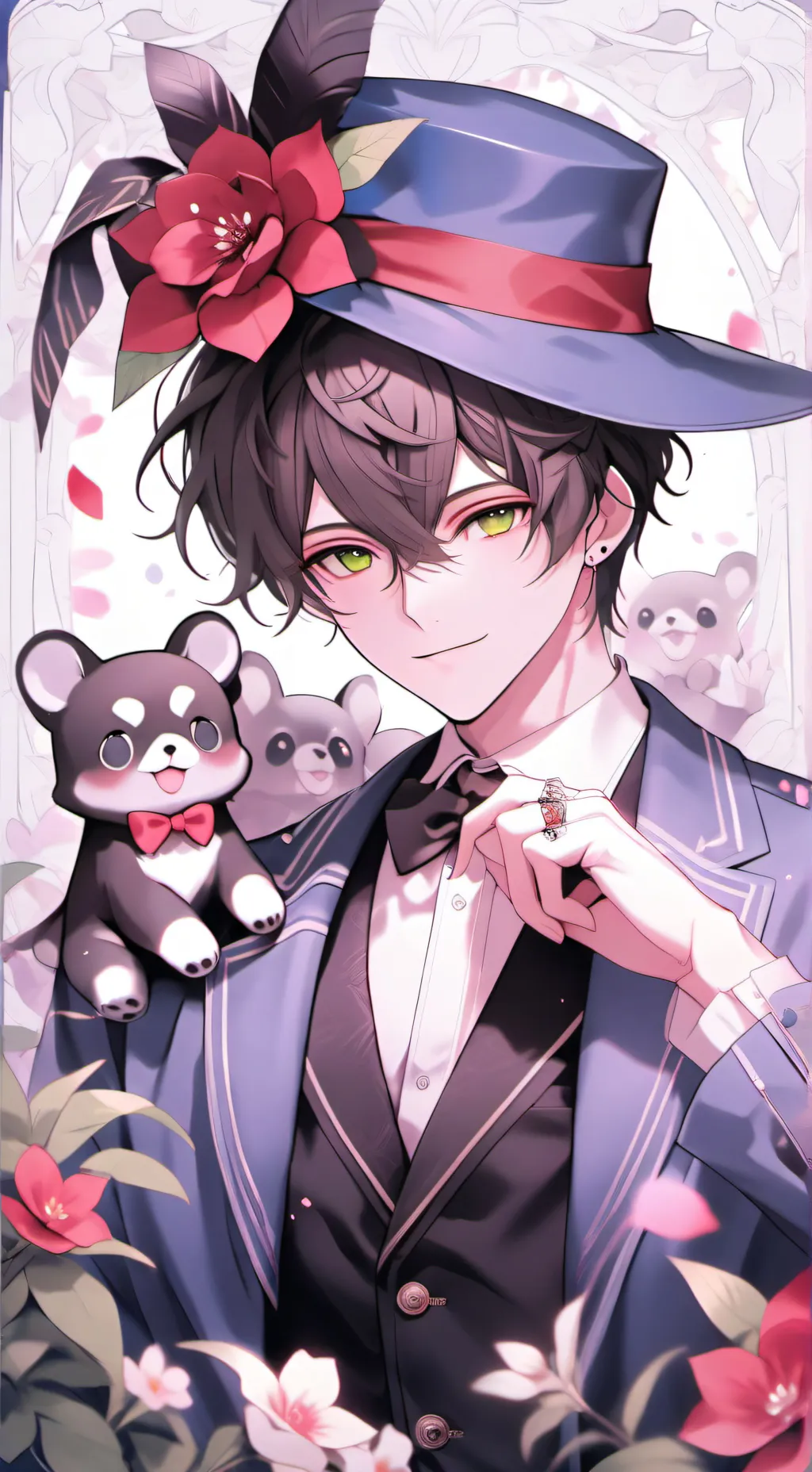 ai character: turbo and nitro  background