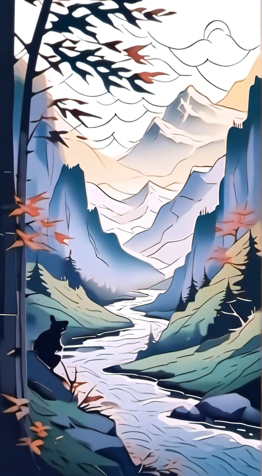 ai character: Animal  background