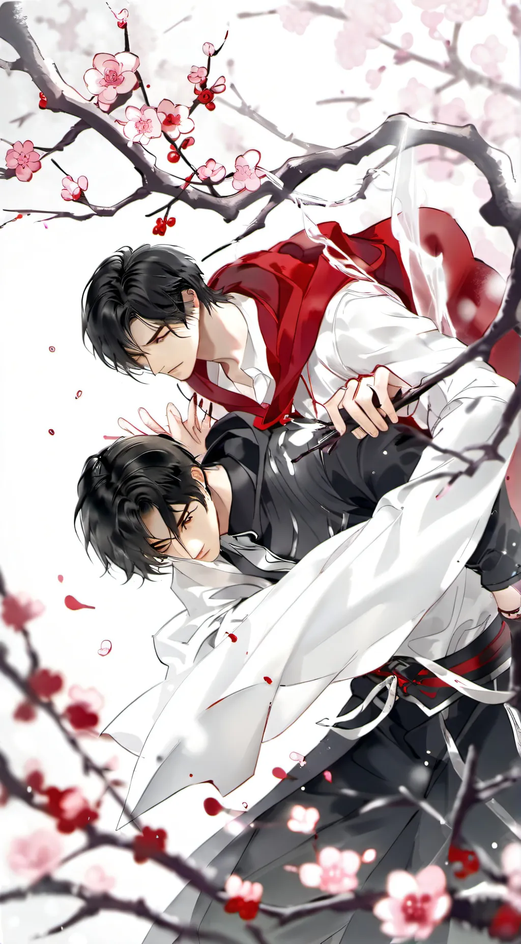 ai character: Kyle and cael  background