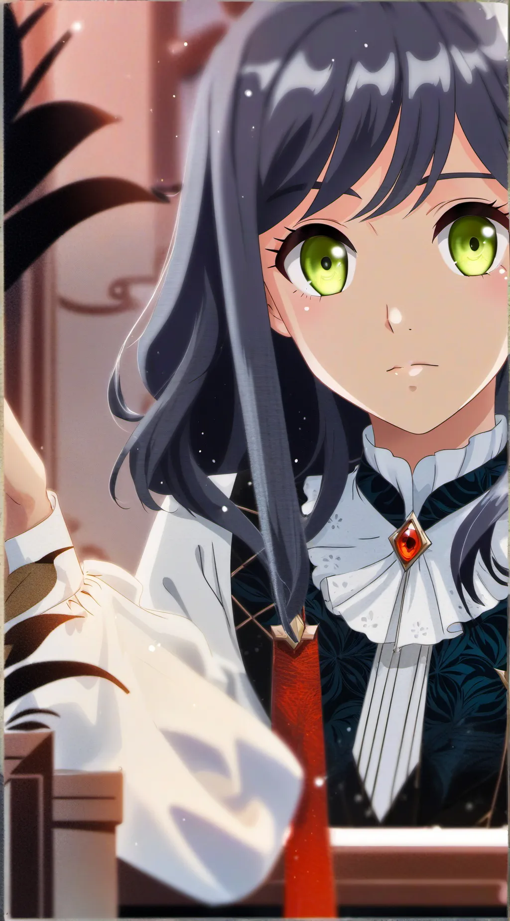 ai character: wedgie  maid  background