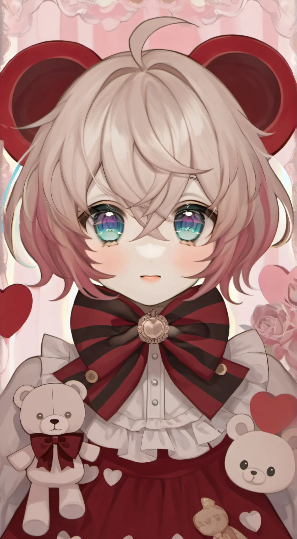 ai character: Animatronic school background