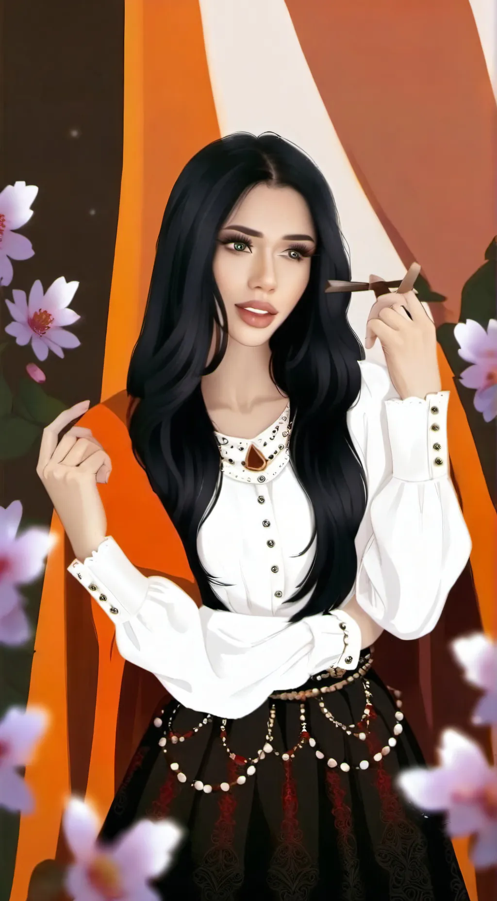 ai character: willow  background