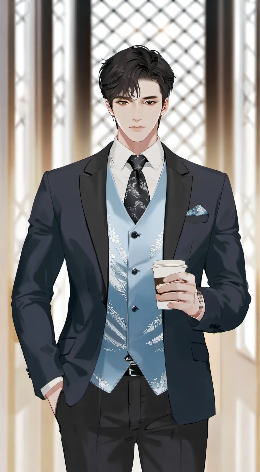 ai character: MASON  background