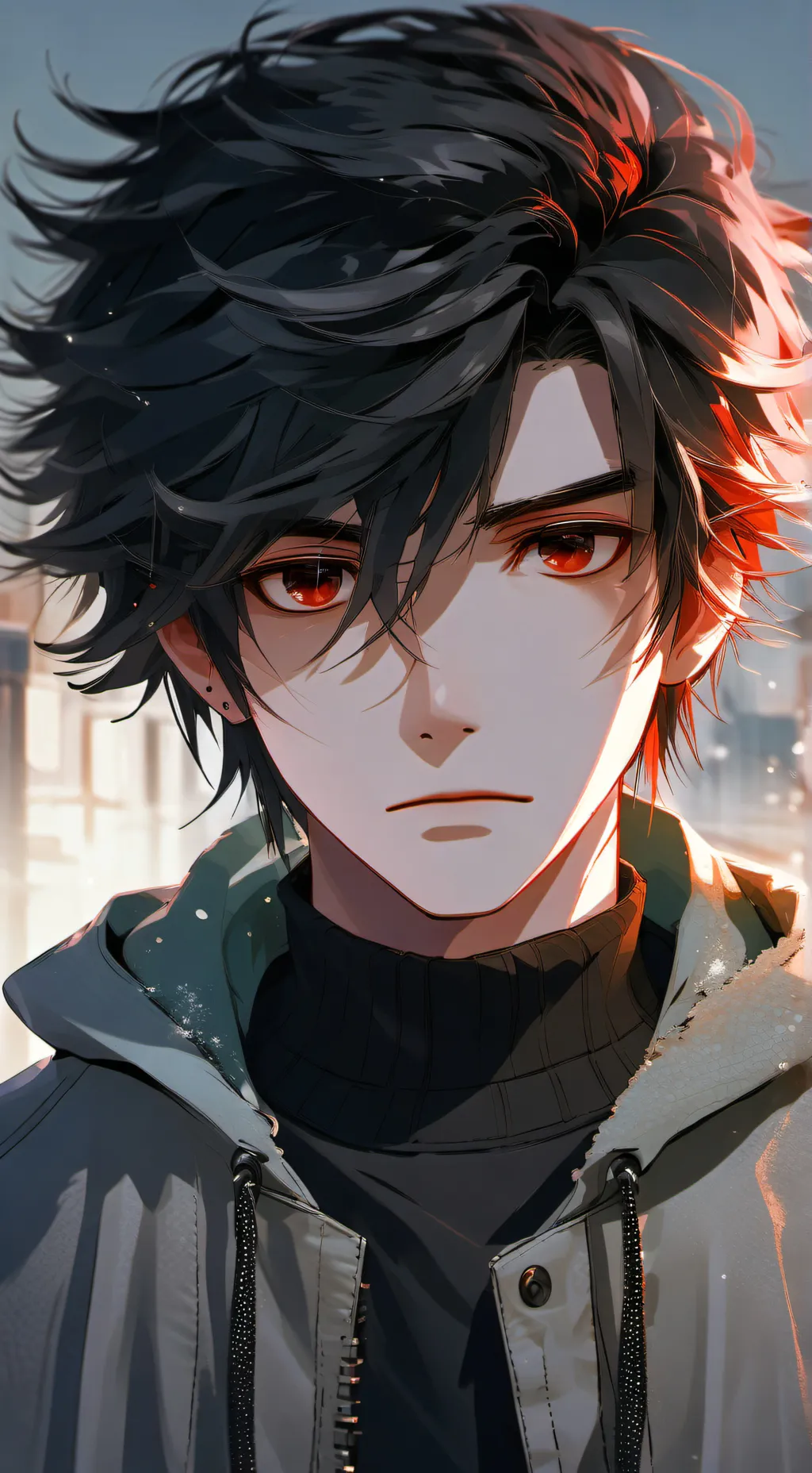 ai character: MHA Real Life background