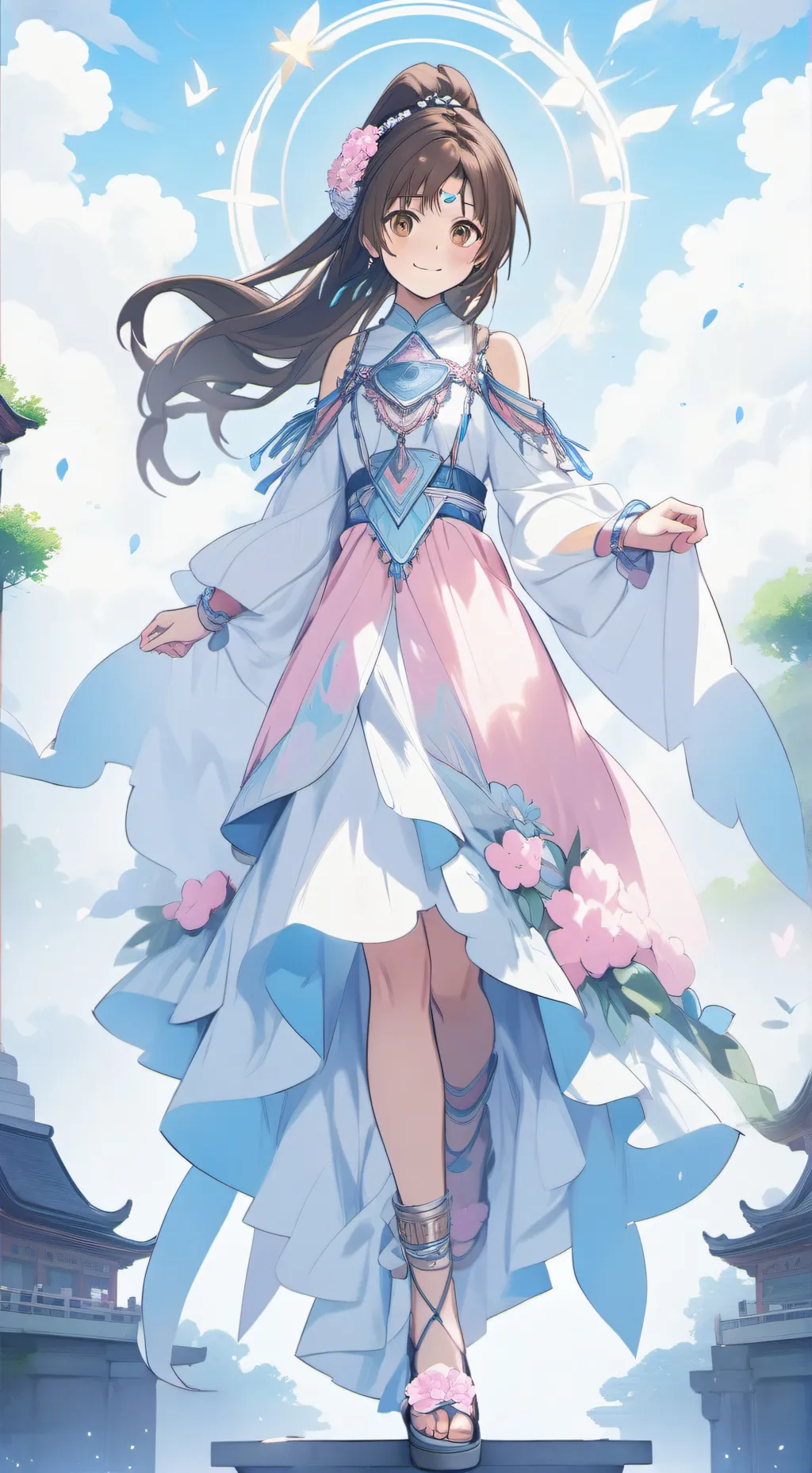 ai character: Linde background