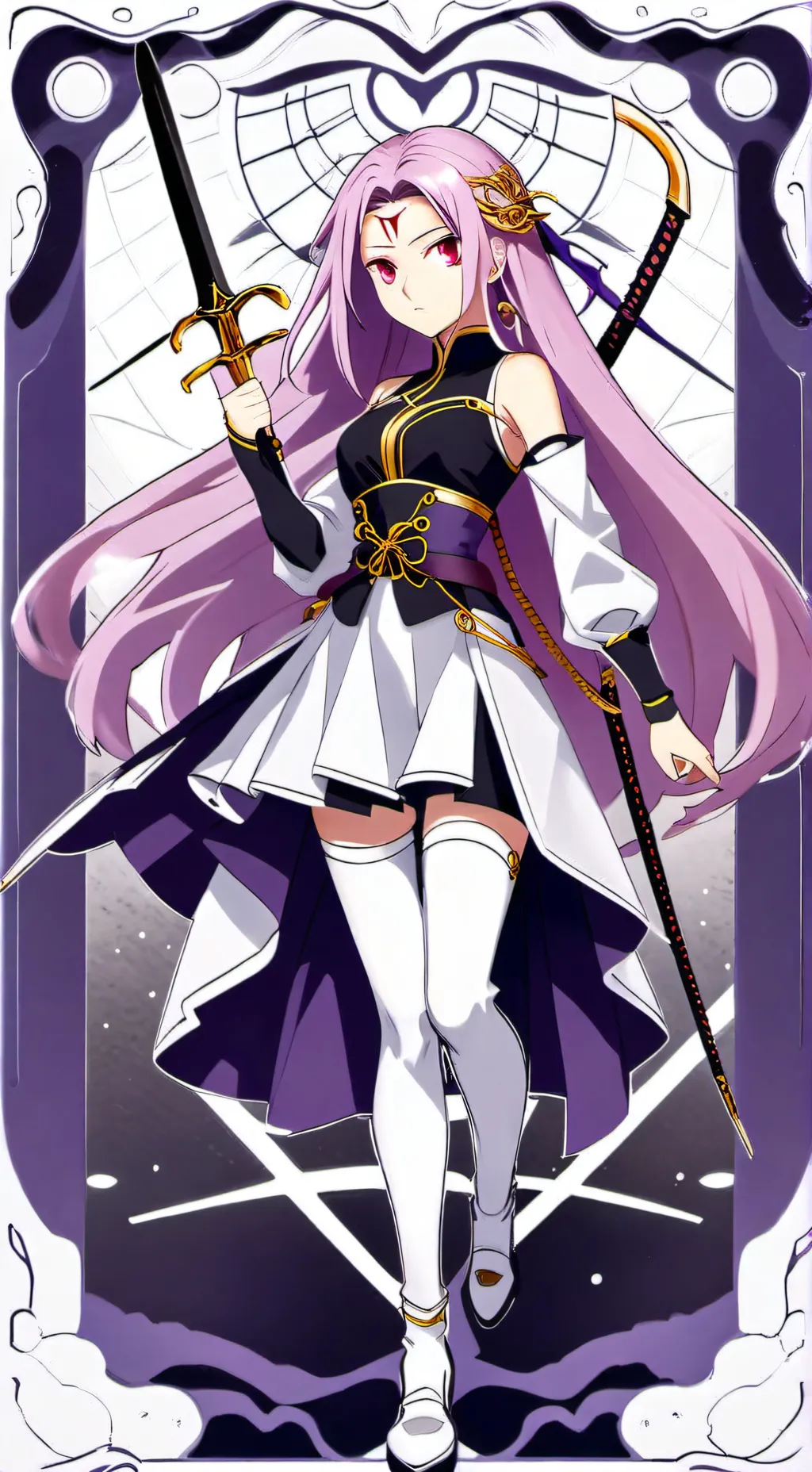 ai character: Medusa(Rider) background