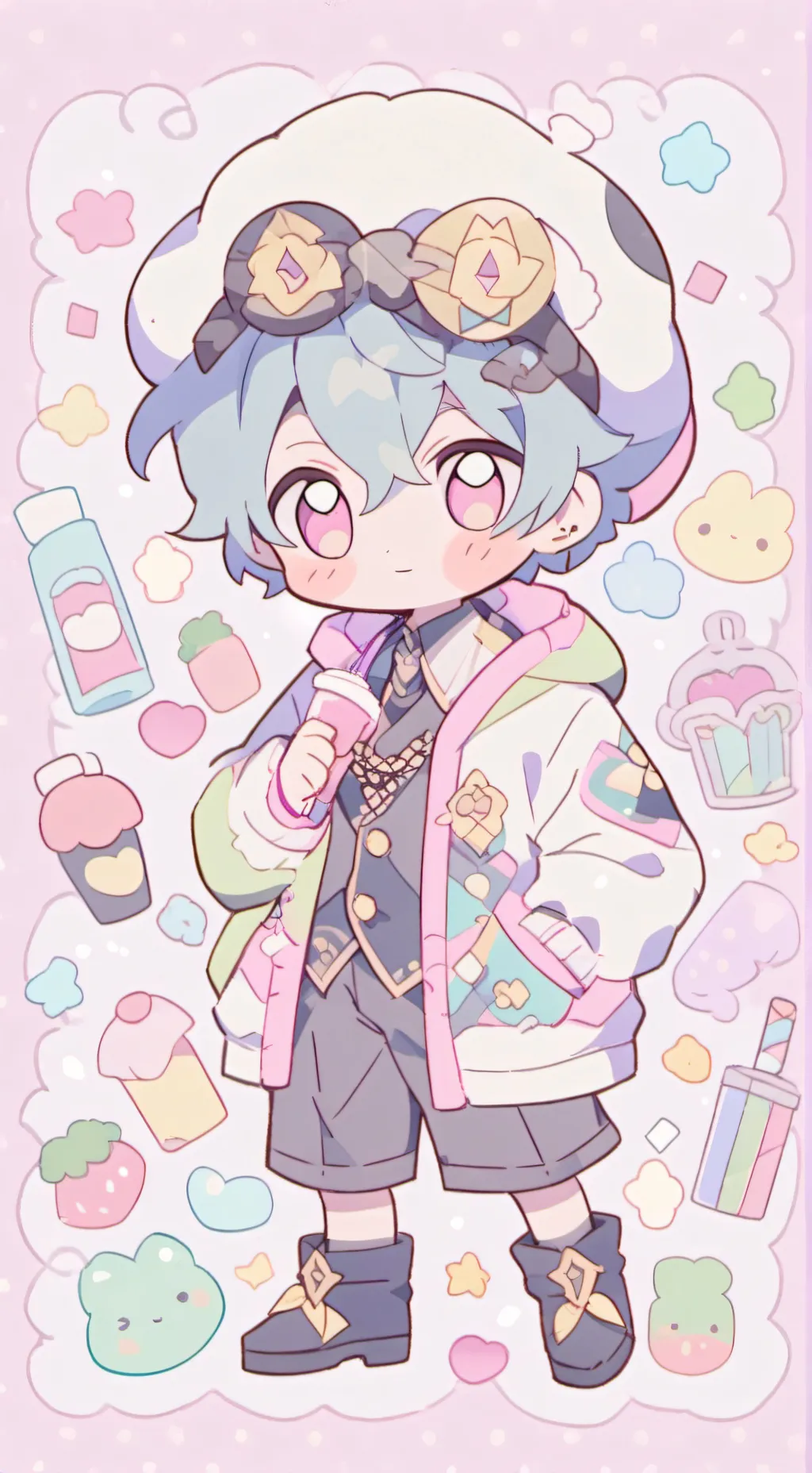 ai character: Saja boys and SC!  background