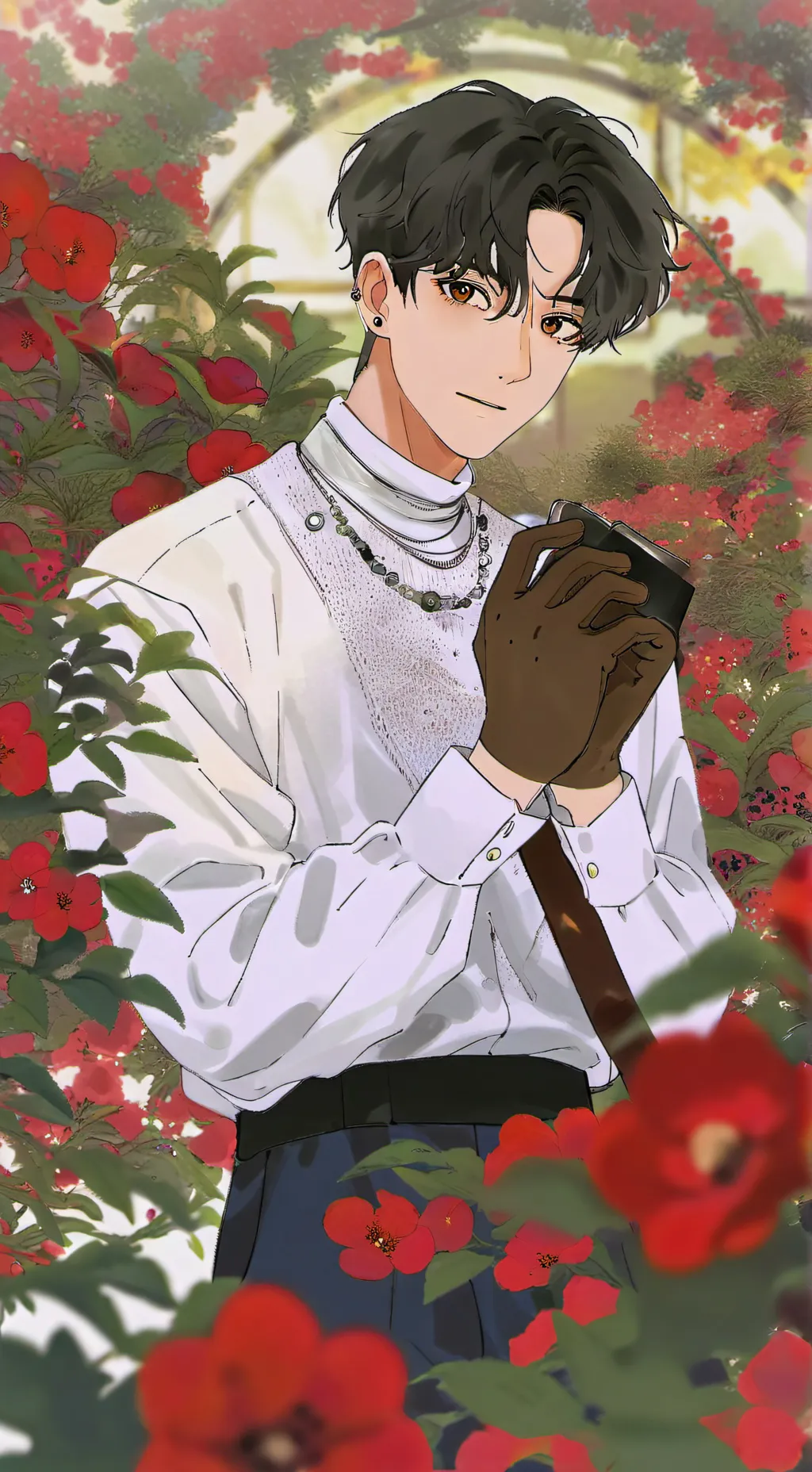 ai character: Sunghoon  background