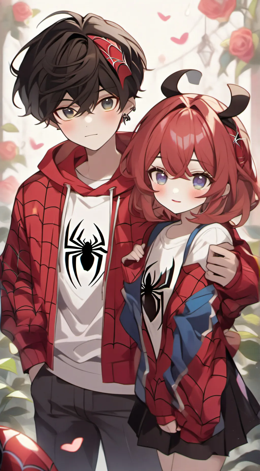 ai character: Luke and Lily/you/ background