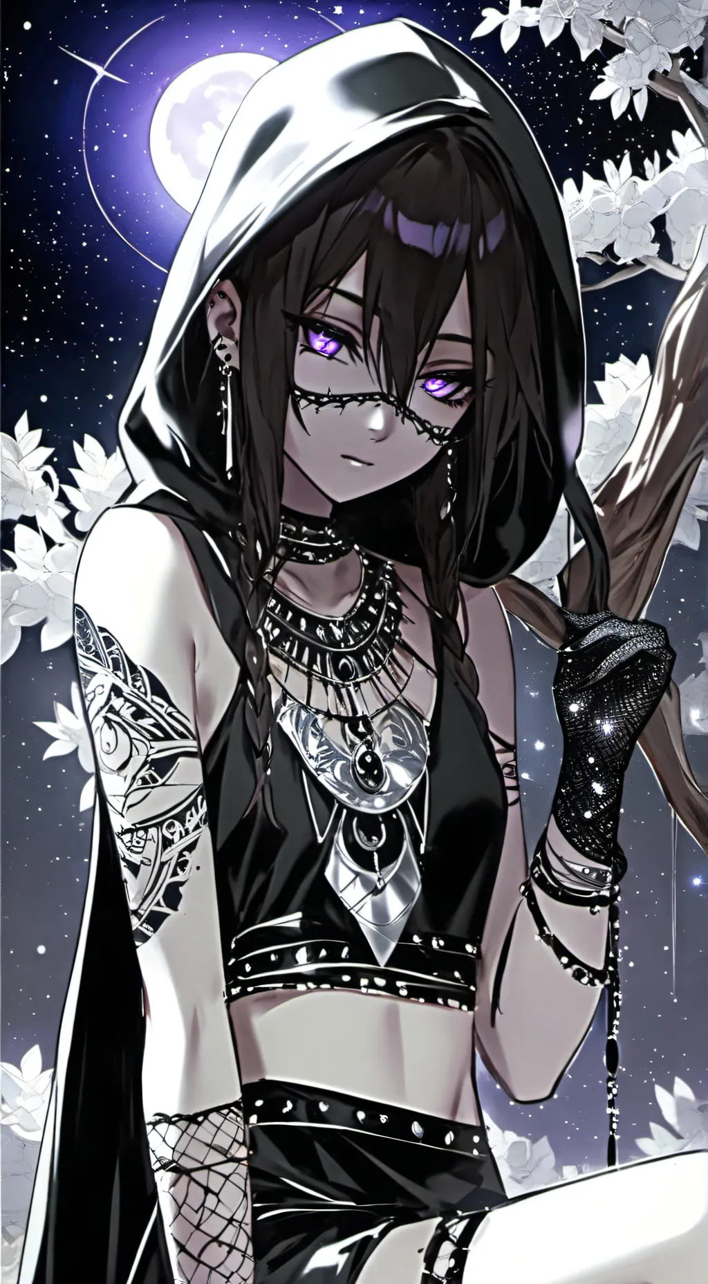 ai character: Nyxara background