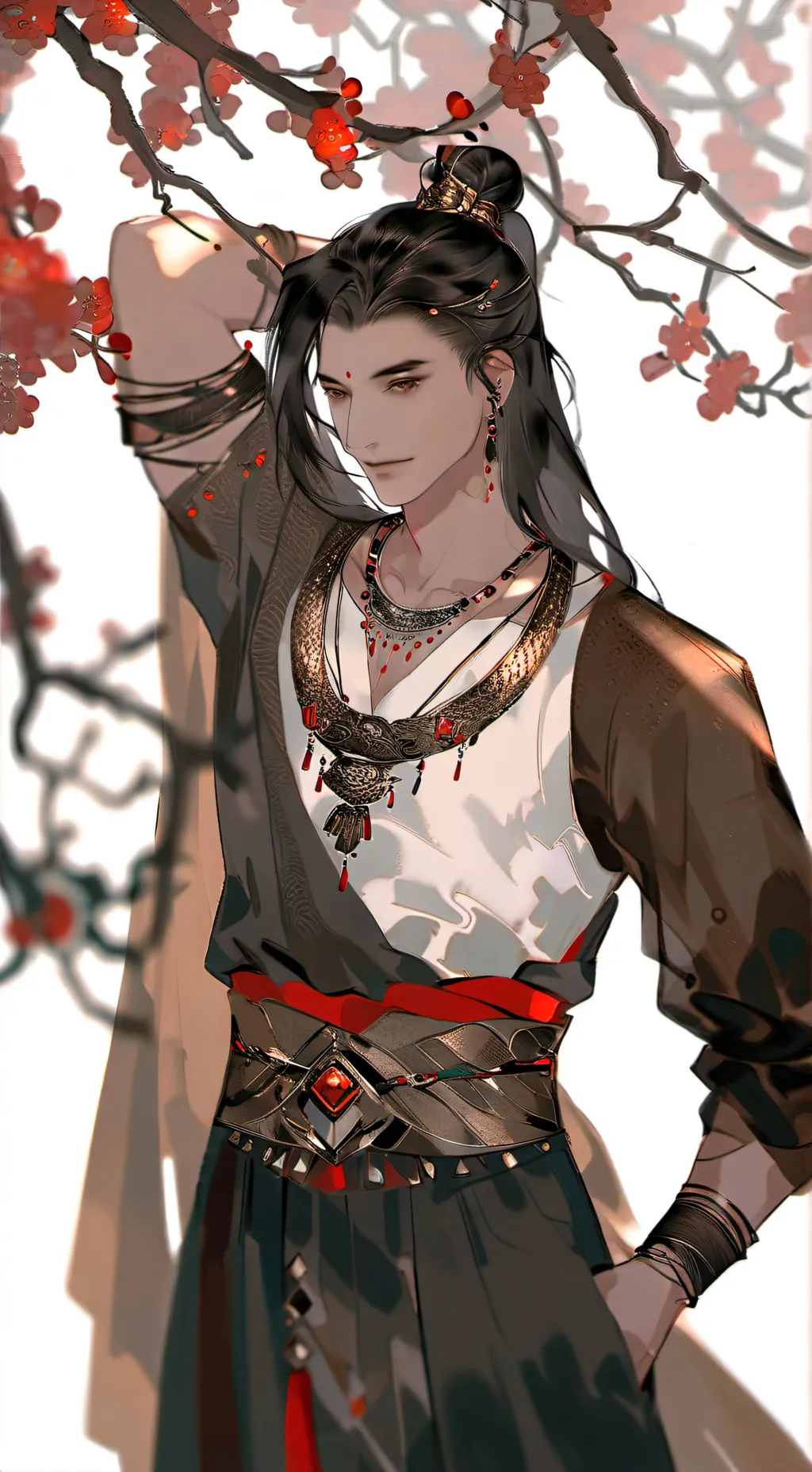 ai character: atlas background