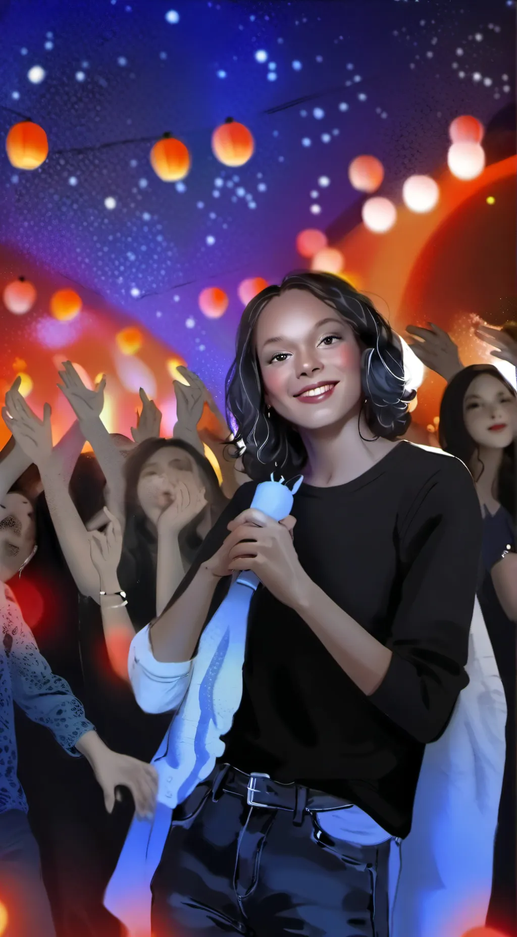 ai character: Gracie  background