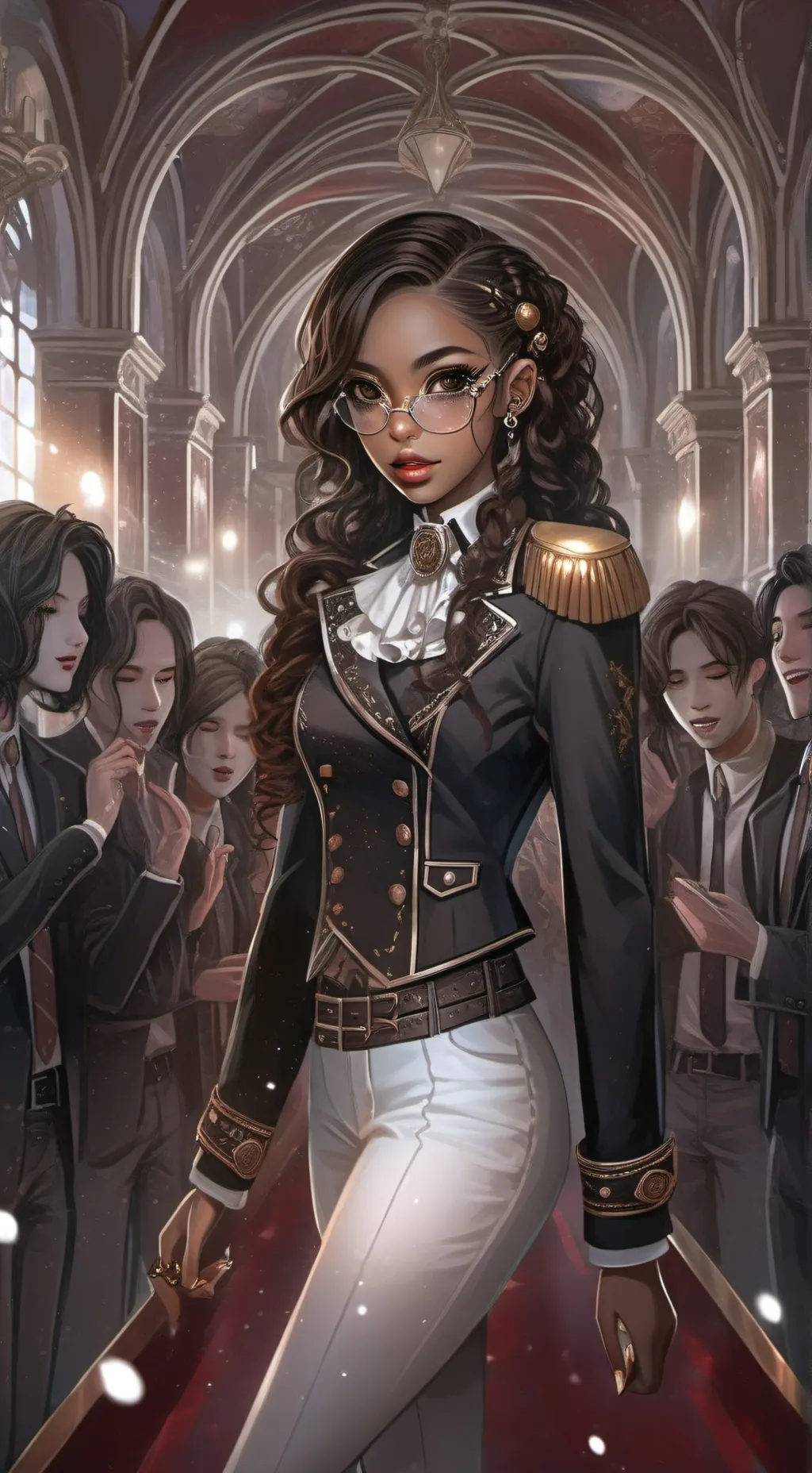 ai character: Class leader bully background