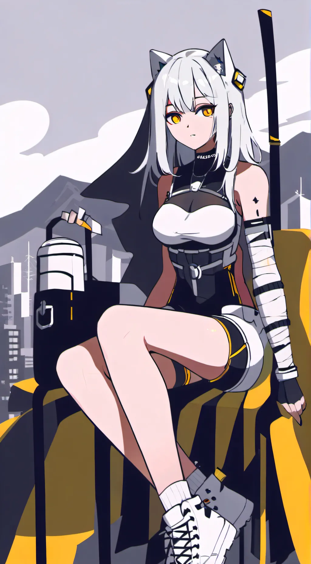 ai character: ~🍙KNY x ¿Gato?🍙~ background