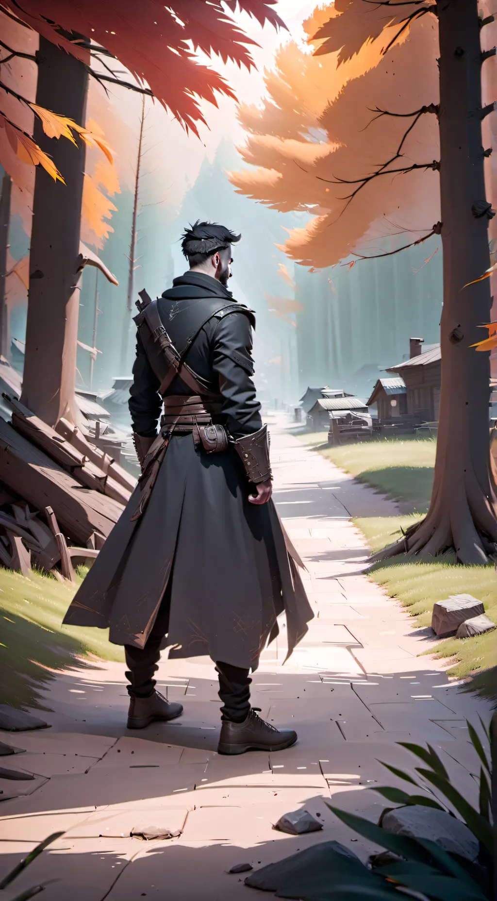 ai character: forsaken sleepover background