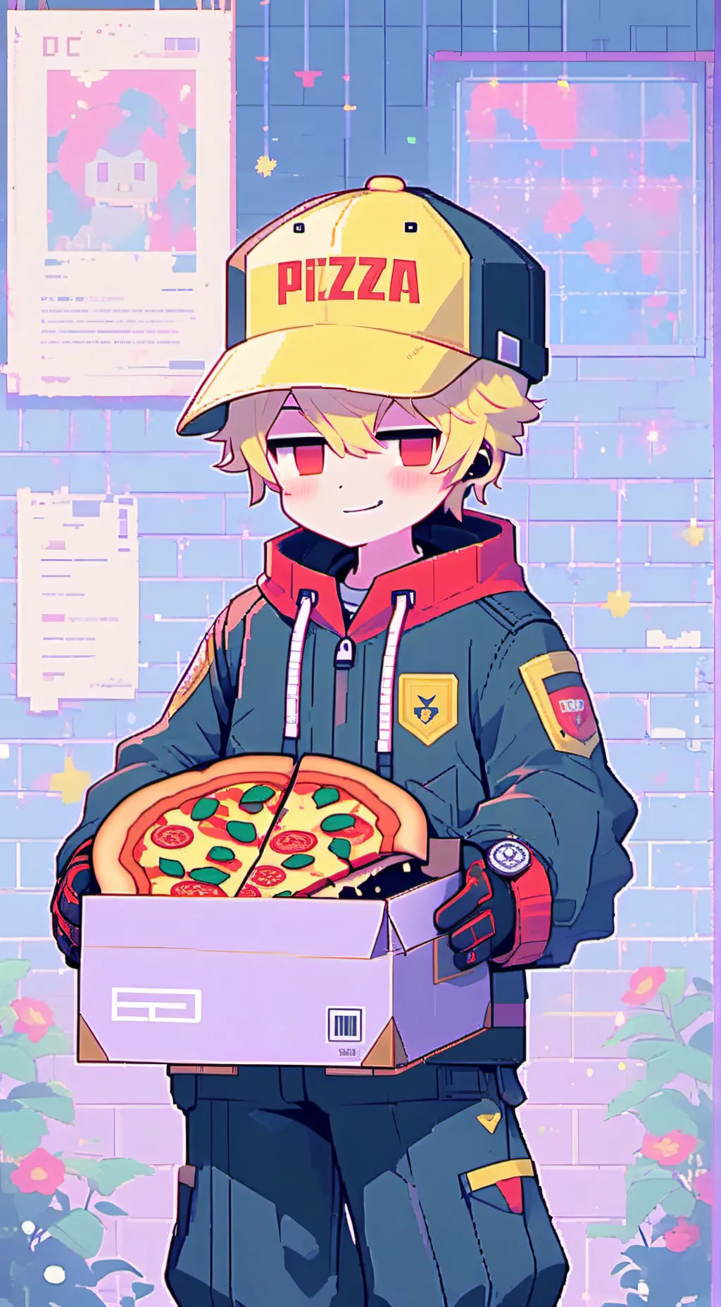 ai character: Elliot  background