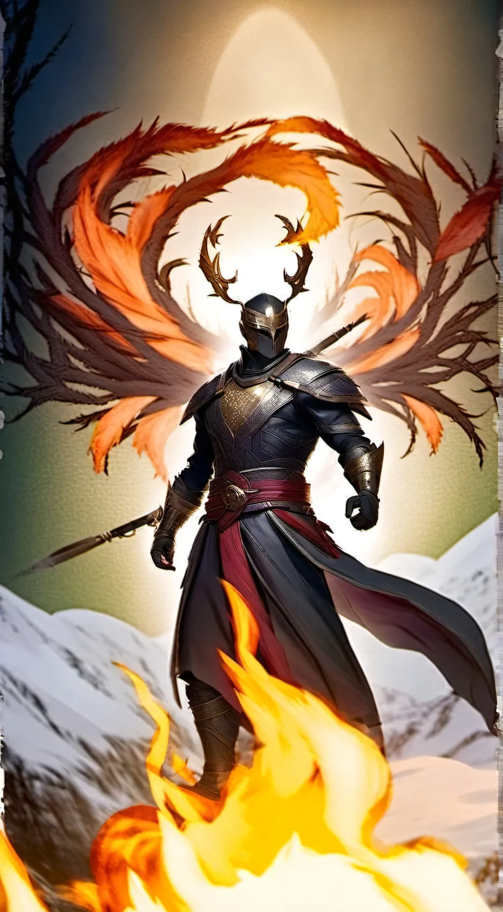 ai character: Рыцарь ог. background