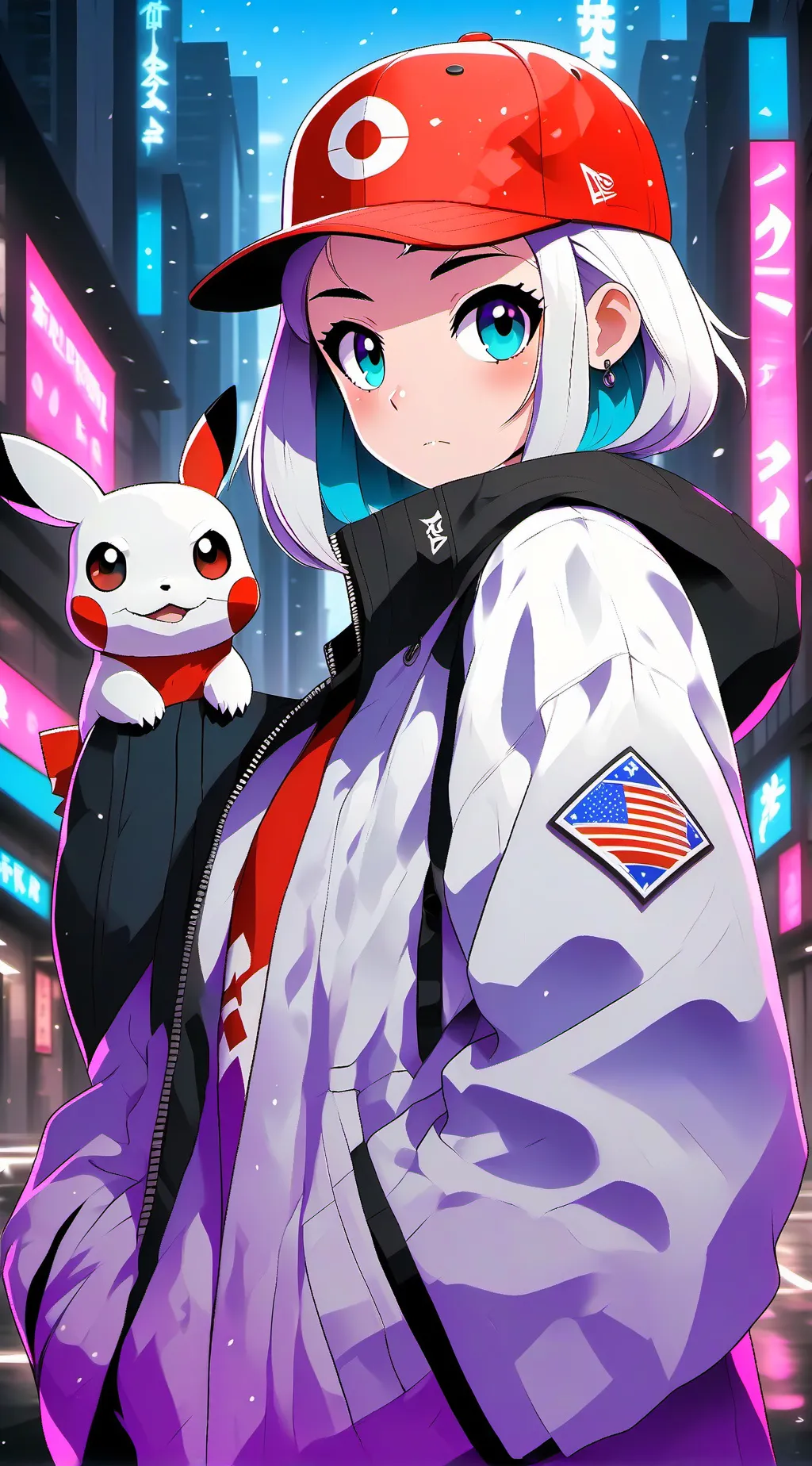 ai character: pokemon background