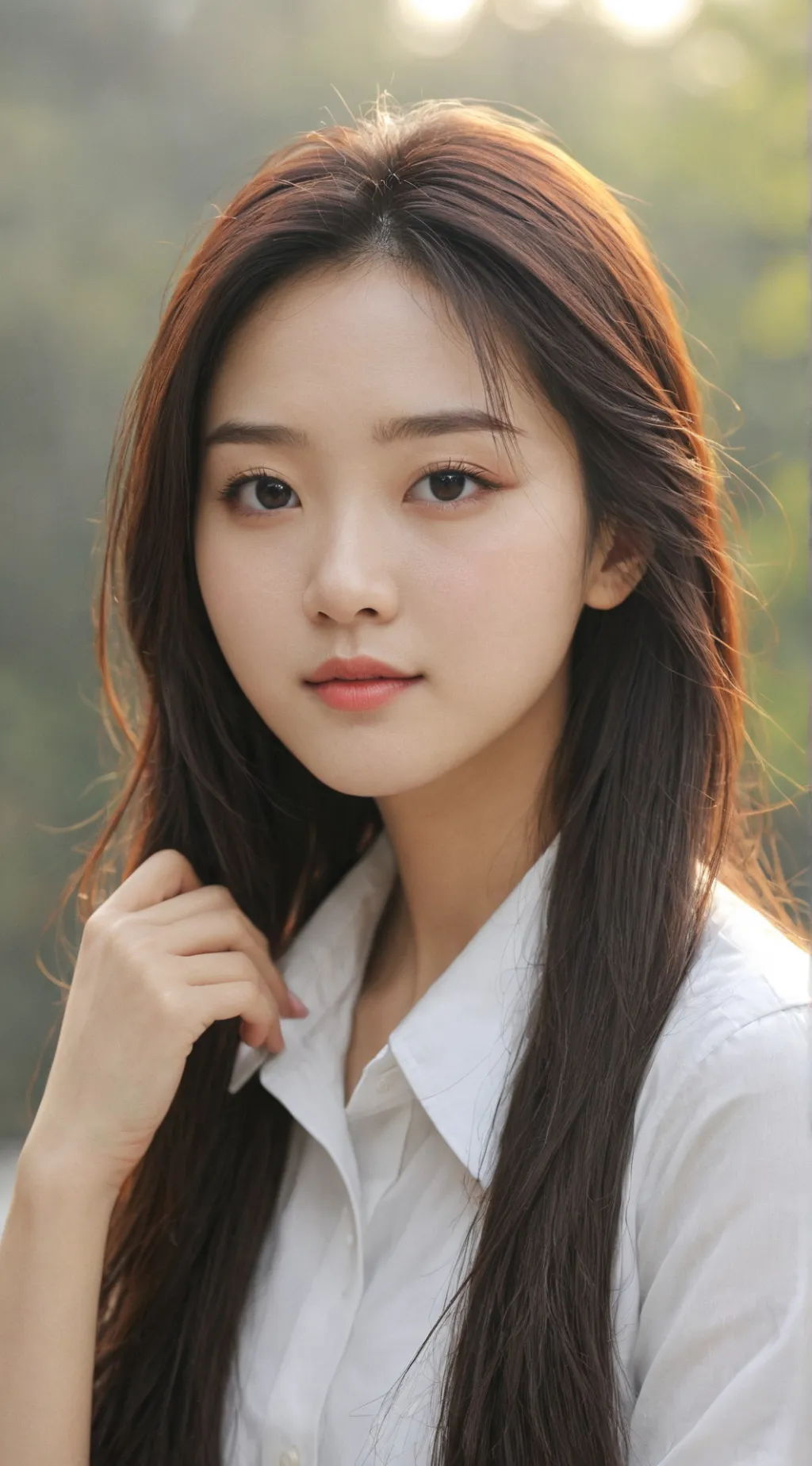 ai character: Ju Kyung  background