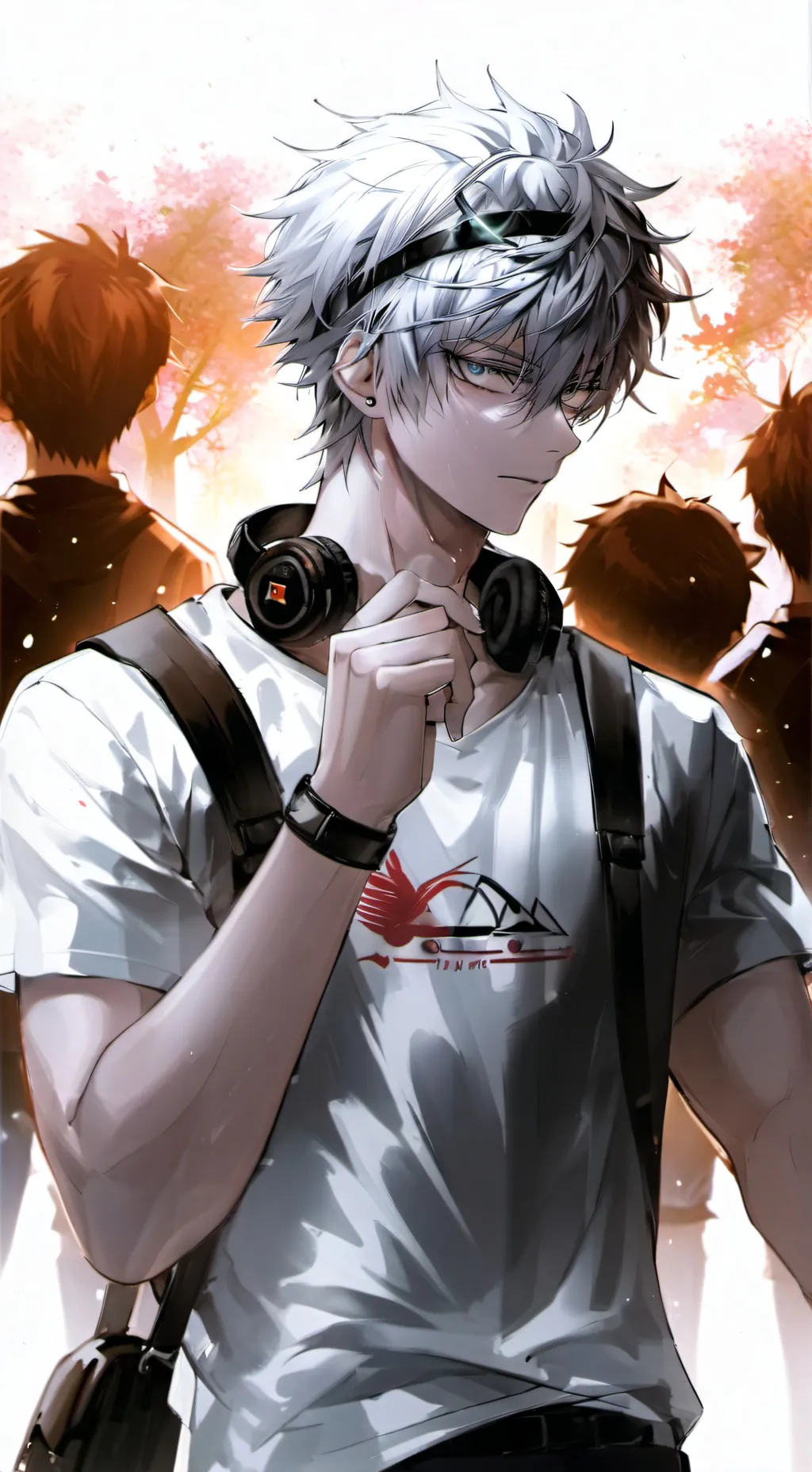 ai character: K (Kibo) background