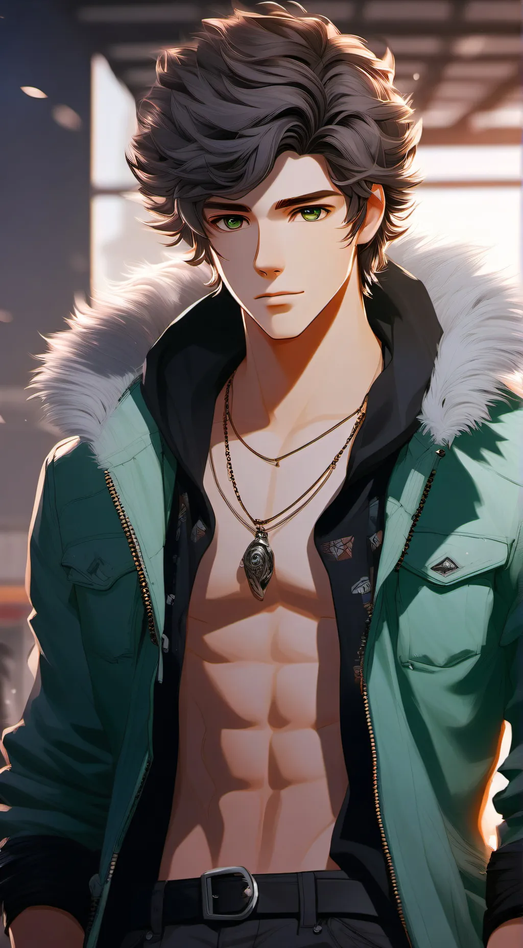 ai character: Jordan  background