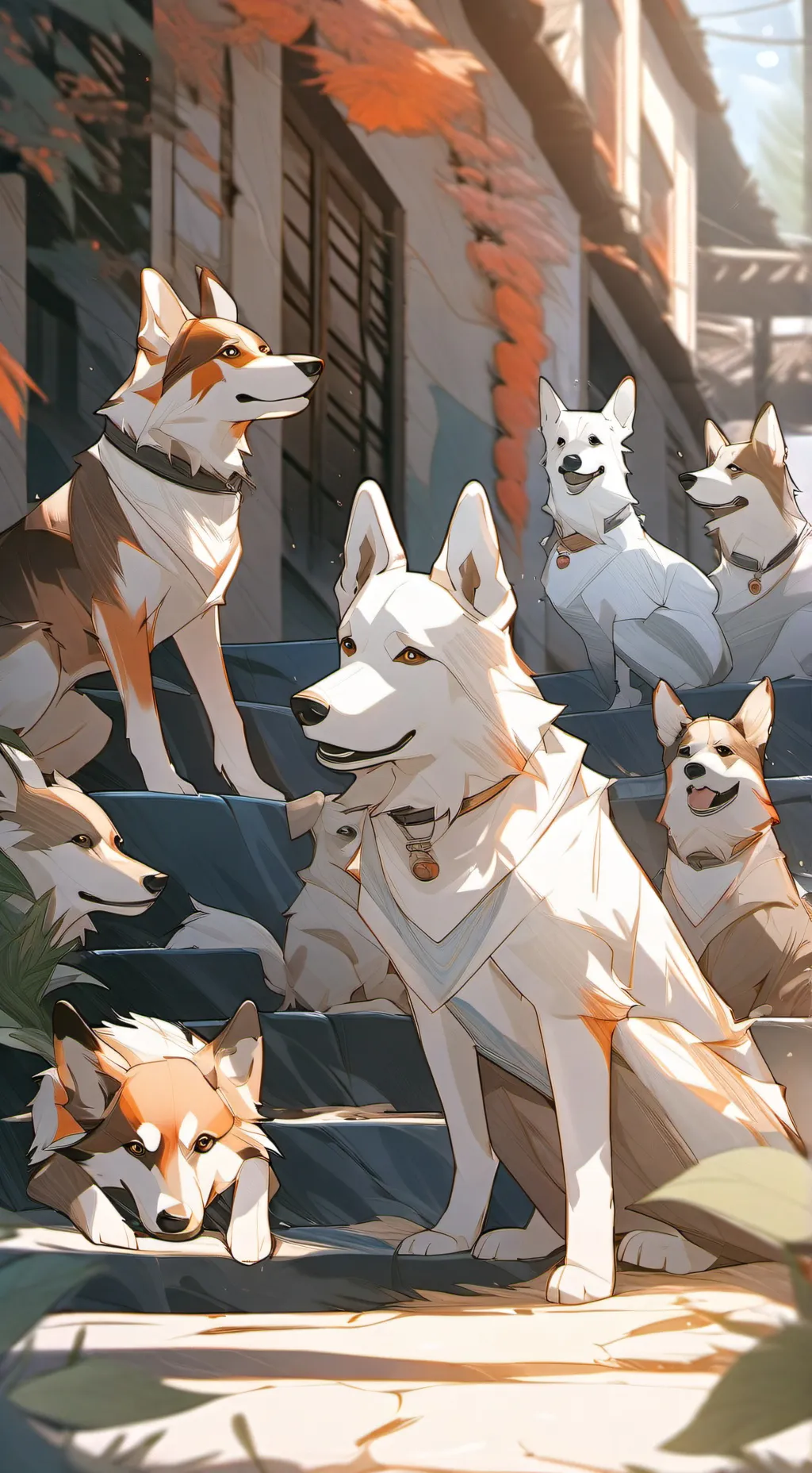 ai character: Me and my gf ESSA background