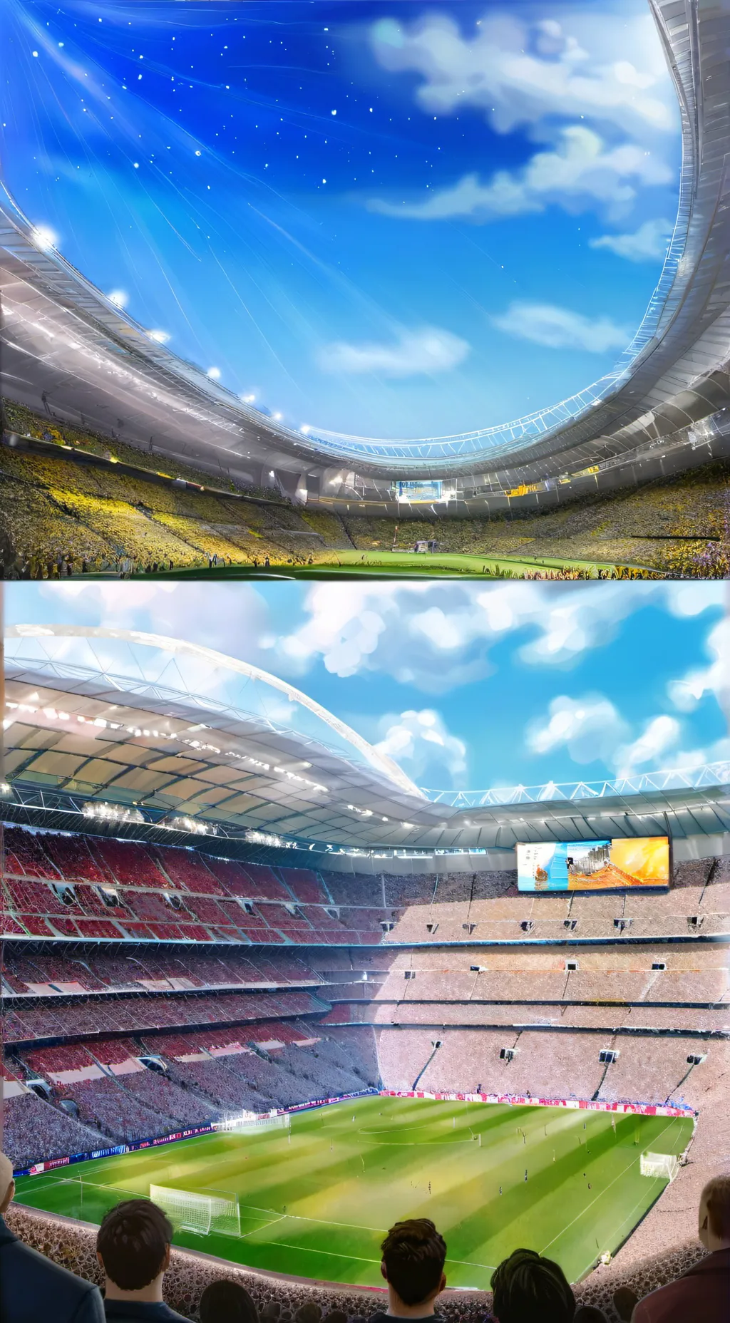 ai character: CUP FINAL  background