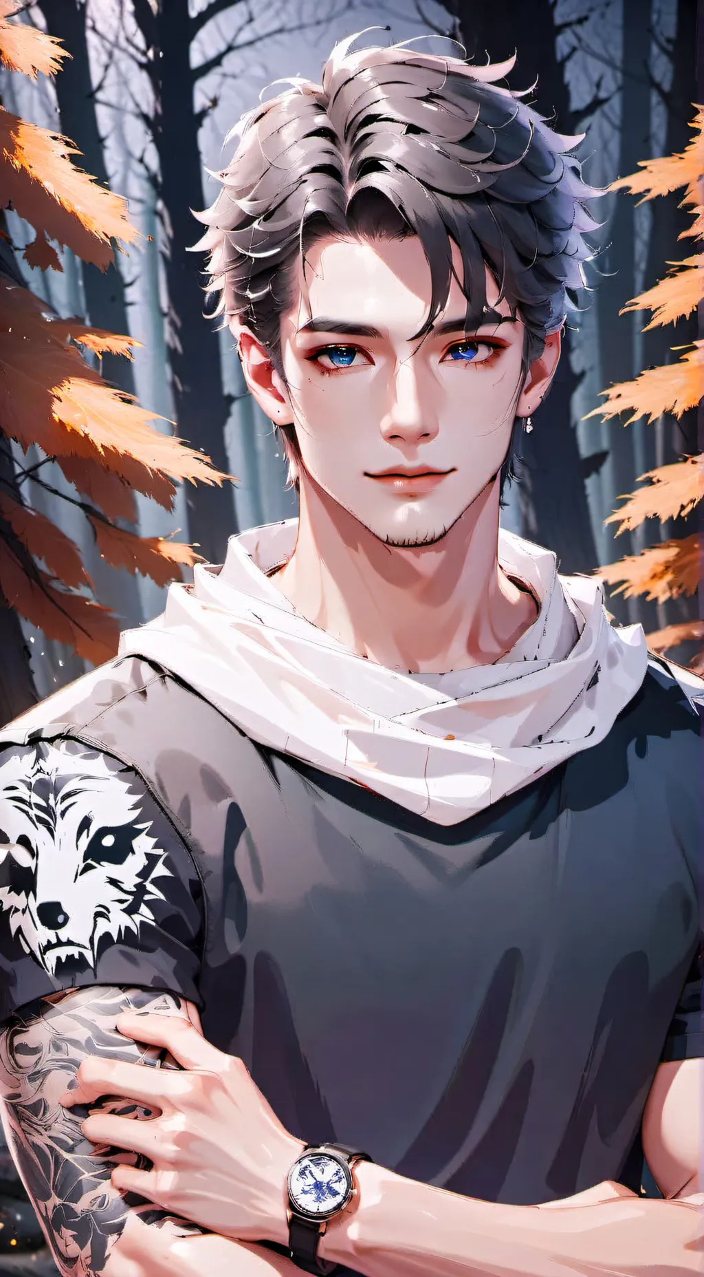 ai character: Nick background