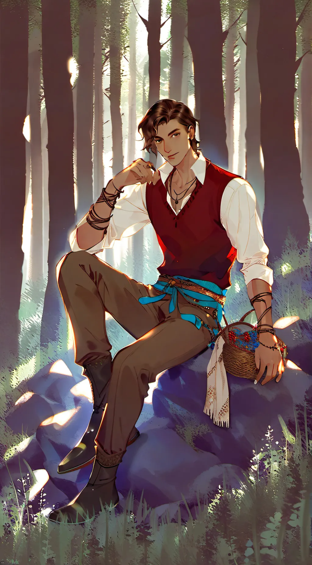 ai character: elio background