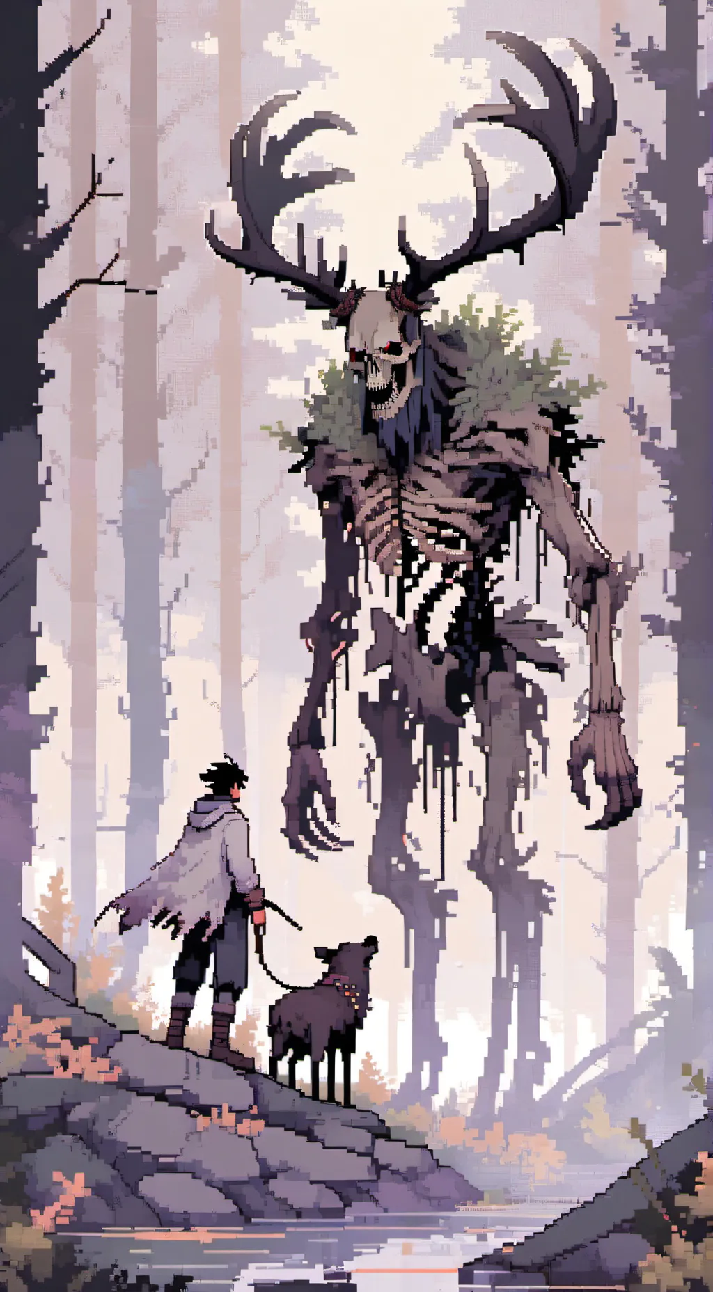 ai character: Wendigo background