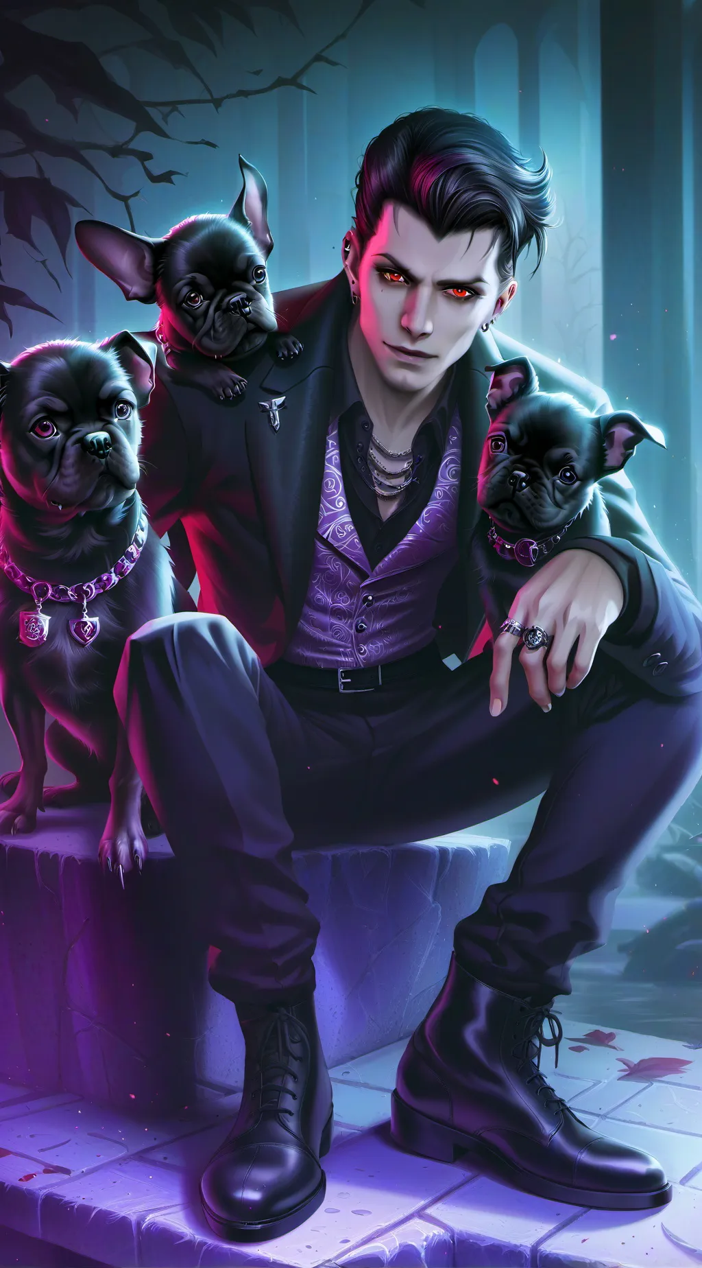 ai character: ethan background