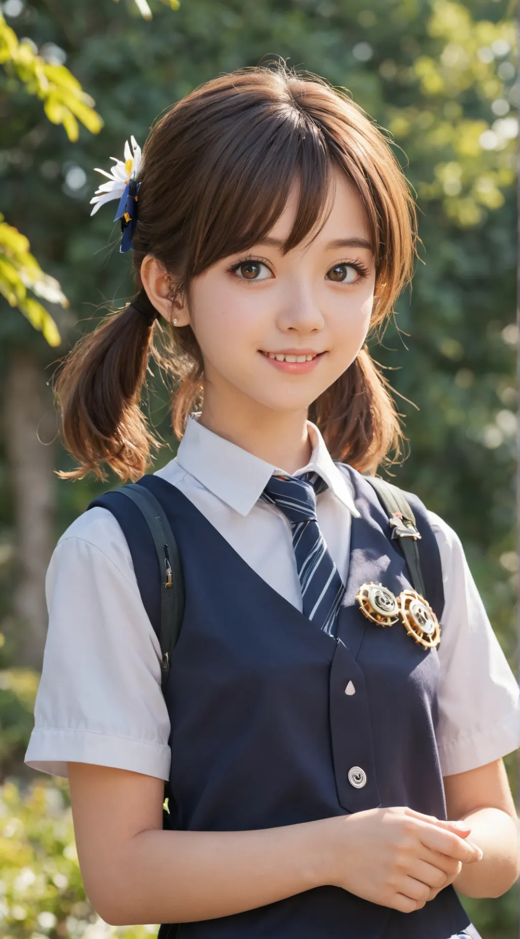 ai character: Yukino Haruno background