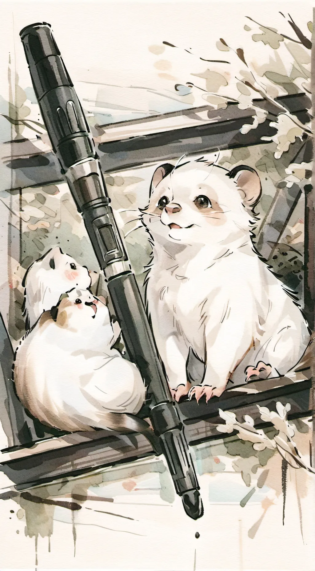 ai character: Fuzzbuck background