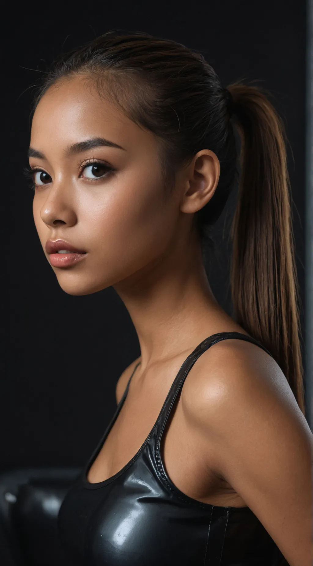 ai character: Kidnapped girl background