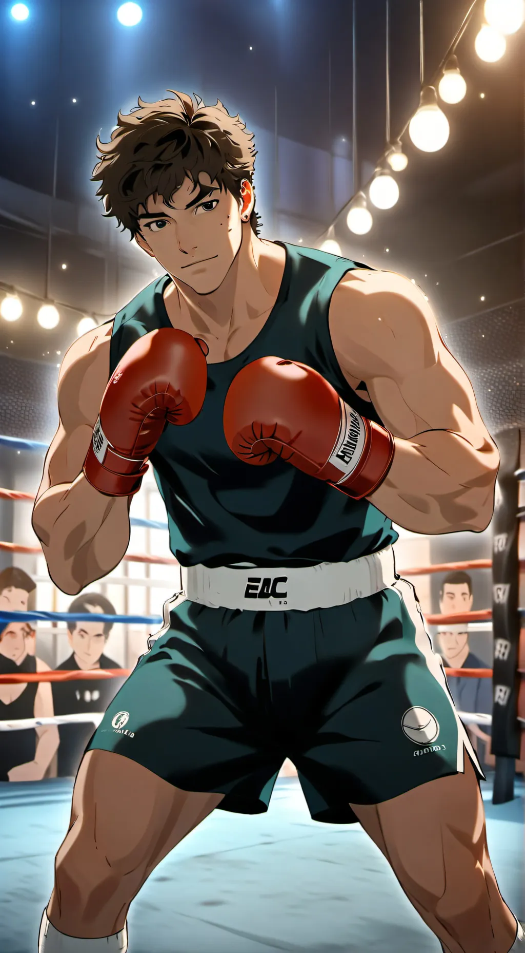 ai character: Baki Hanma 🥊 background