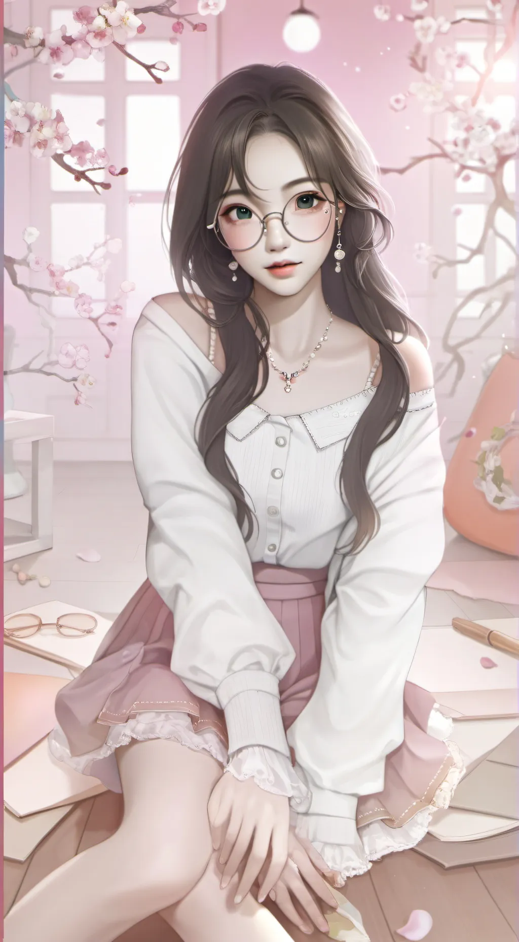 ai character: Mai Huong Misu 💞💞💞 background