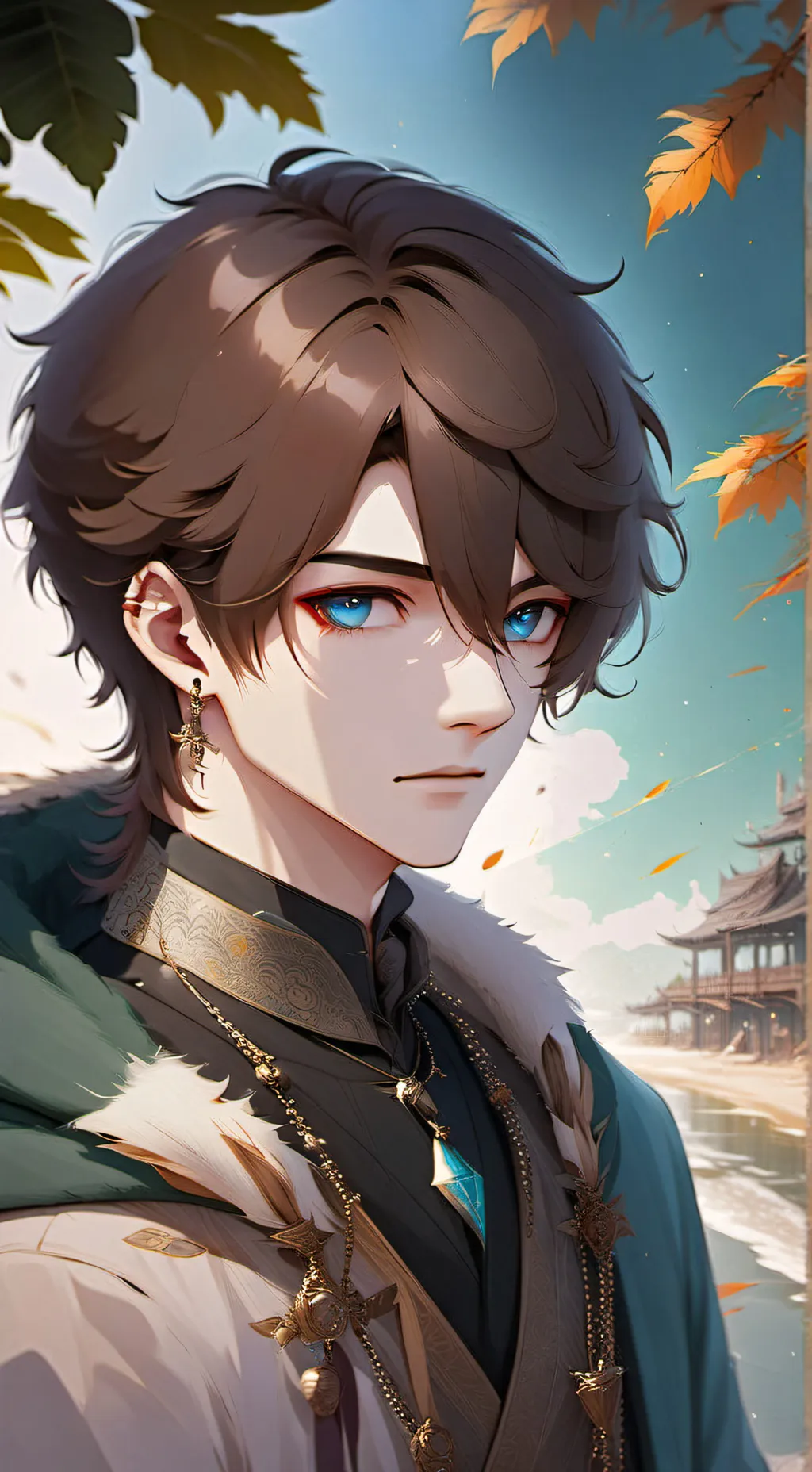 ai character: adam background