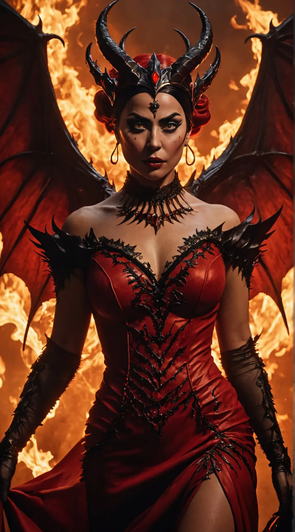 ai character: Lilith Lucifer background