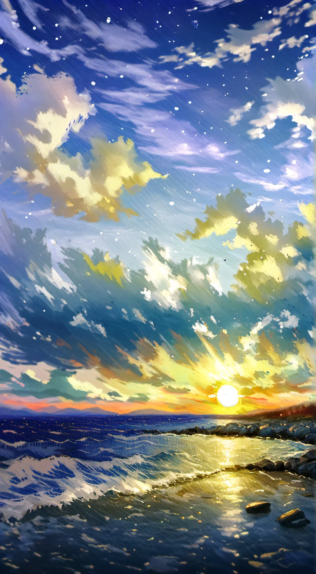 ai character: TALKIE FLOOD! background