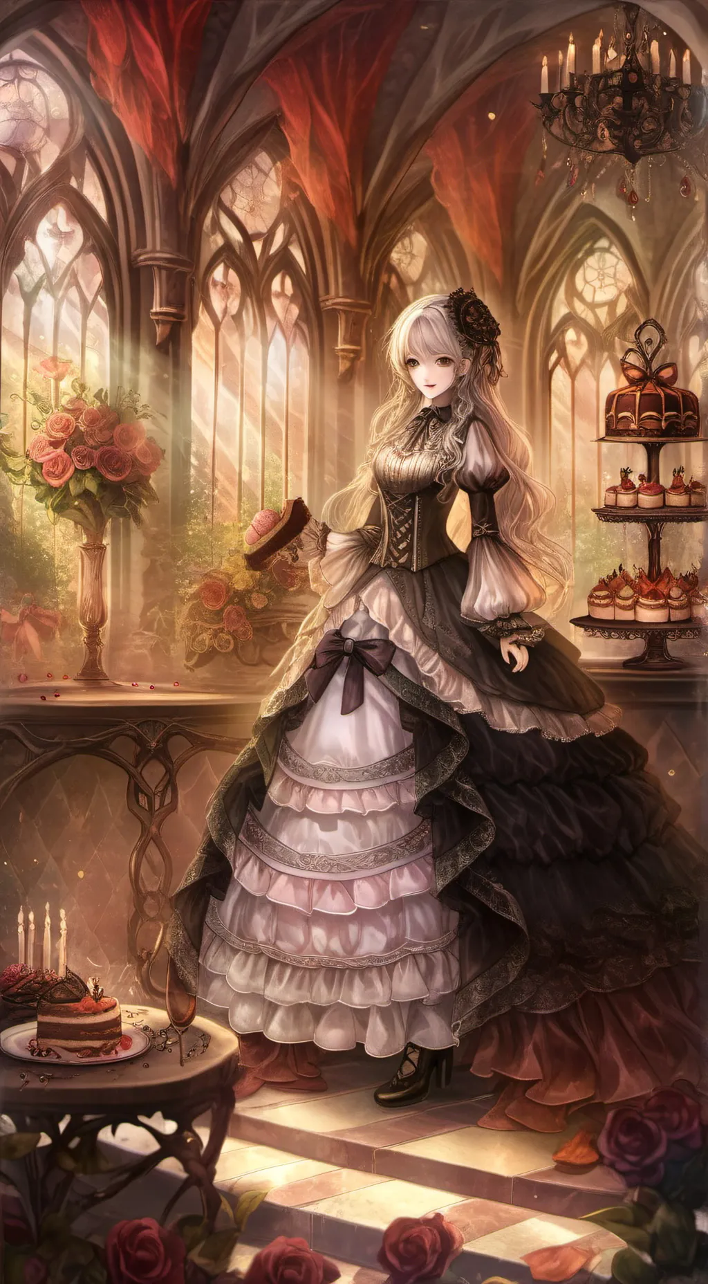 ai character: DW AGAIN DUH.. background